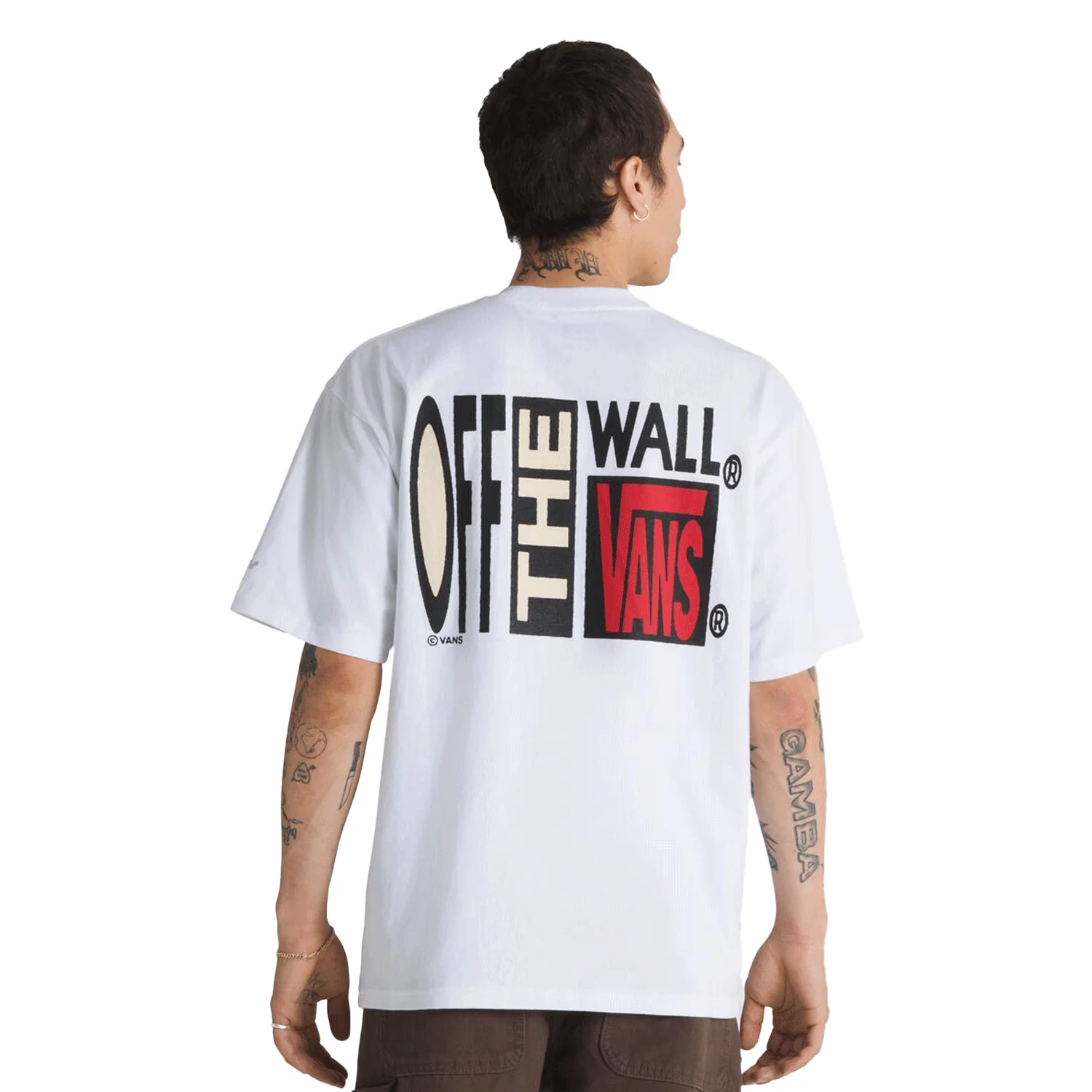 Vans Men's Skate Ave S/S T Shirt White - Image 2