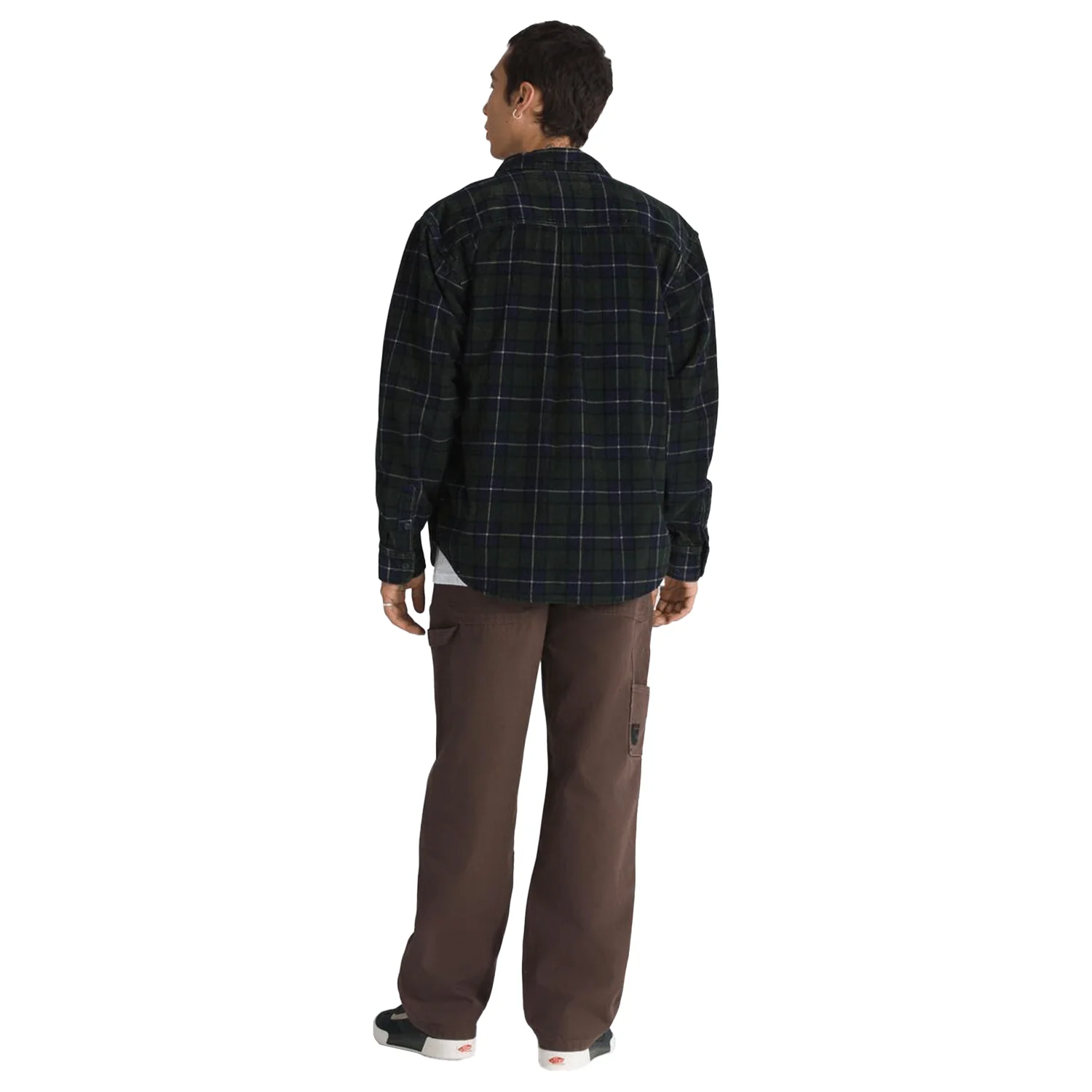 Vans Men's Skate Drill Chore Ave Loose Carp Pant Chocolate Brown - Image 2