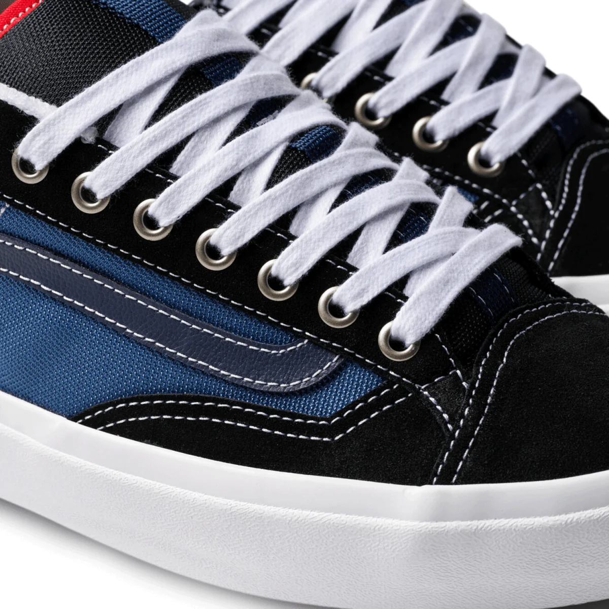 Vans Men's Skate Old Skool 36 + Shoe Black/STV Navy - Image 2