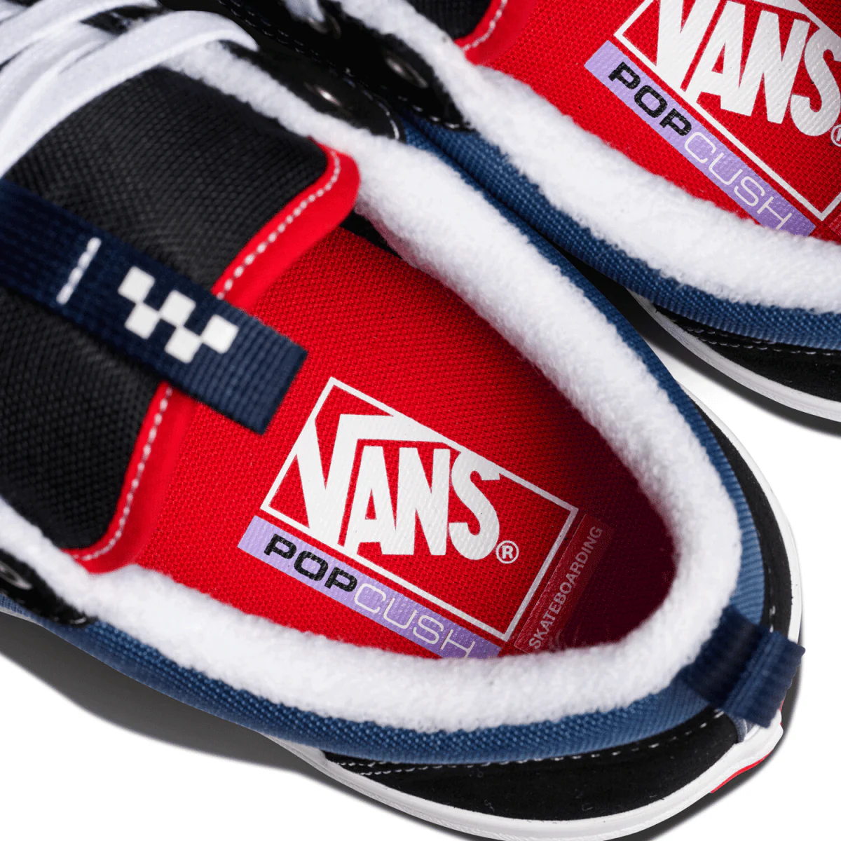 Vans Men's Skate Old Skool 36 + Shoe Black/STV Navy - Image 3