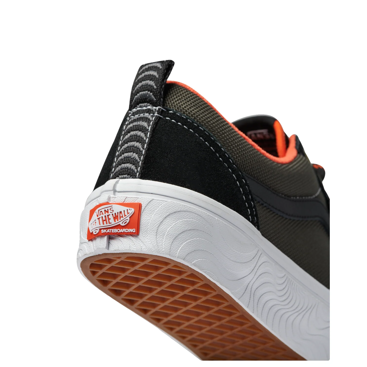 Vans Men's Skate Old Skool Shoe Spitfire Black/Flame - Image 4