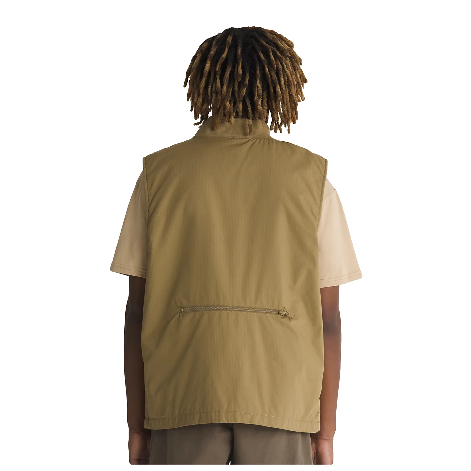 Vans Men's Spitfire Wheels Vest Gothic Olive - Image 2