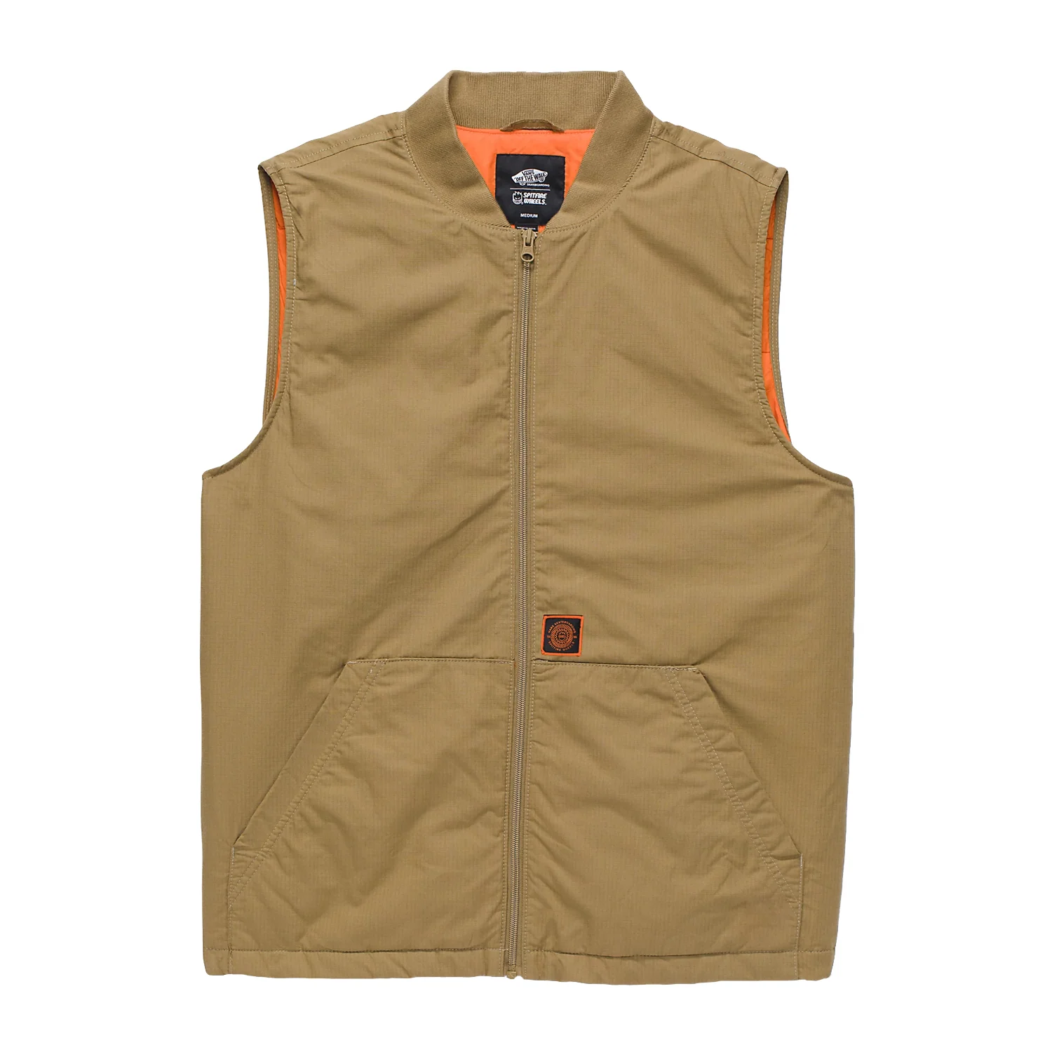 Vans Men's Spitfire Wheels Vest Gothic Olive - Image 5