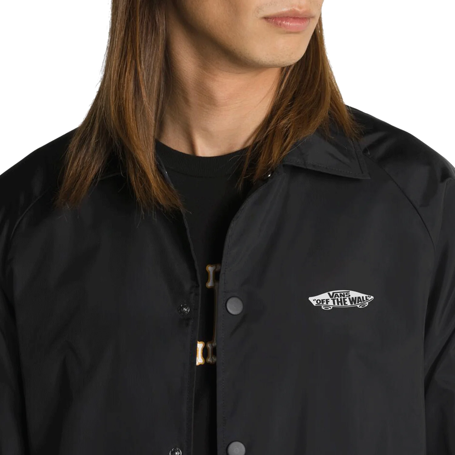 Vans Men's Torrey Jacket Black/White - Image 3