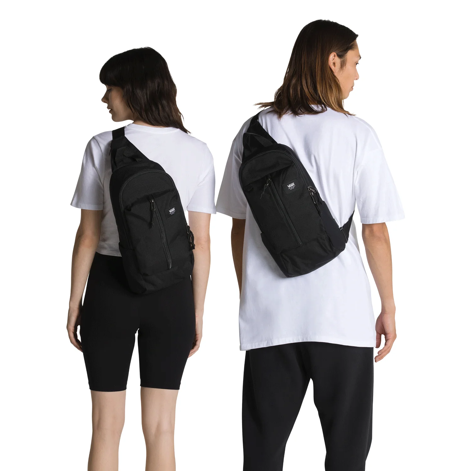 Vans Men's Warp Sling Bag Black Ripstop - Image 4