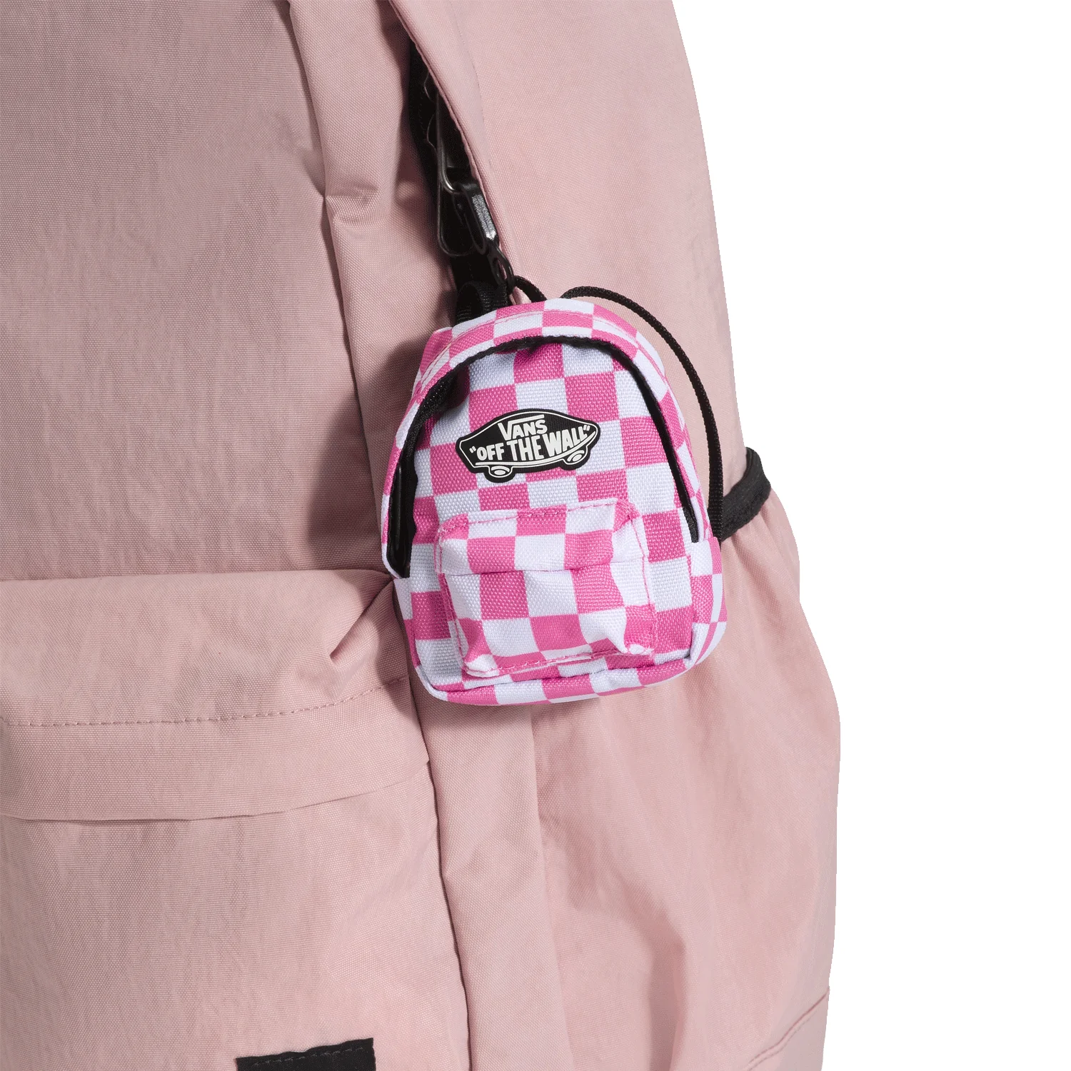 Vans Micro Old Skool Backpack Keychain Pink Fizz - Image 2