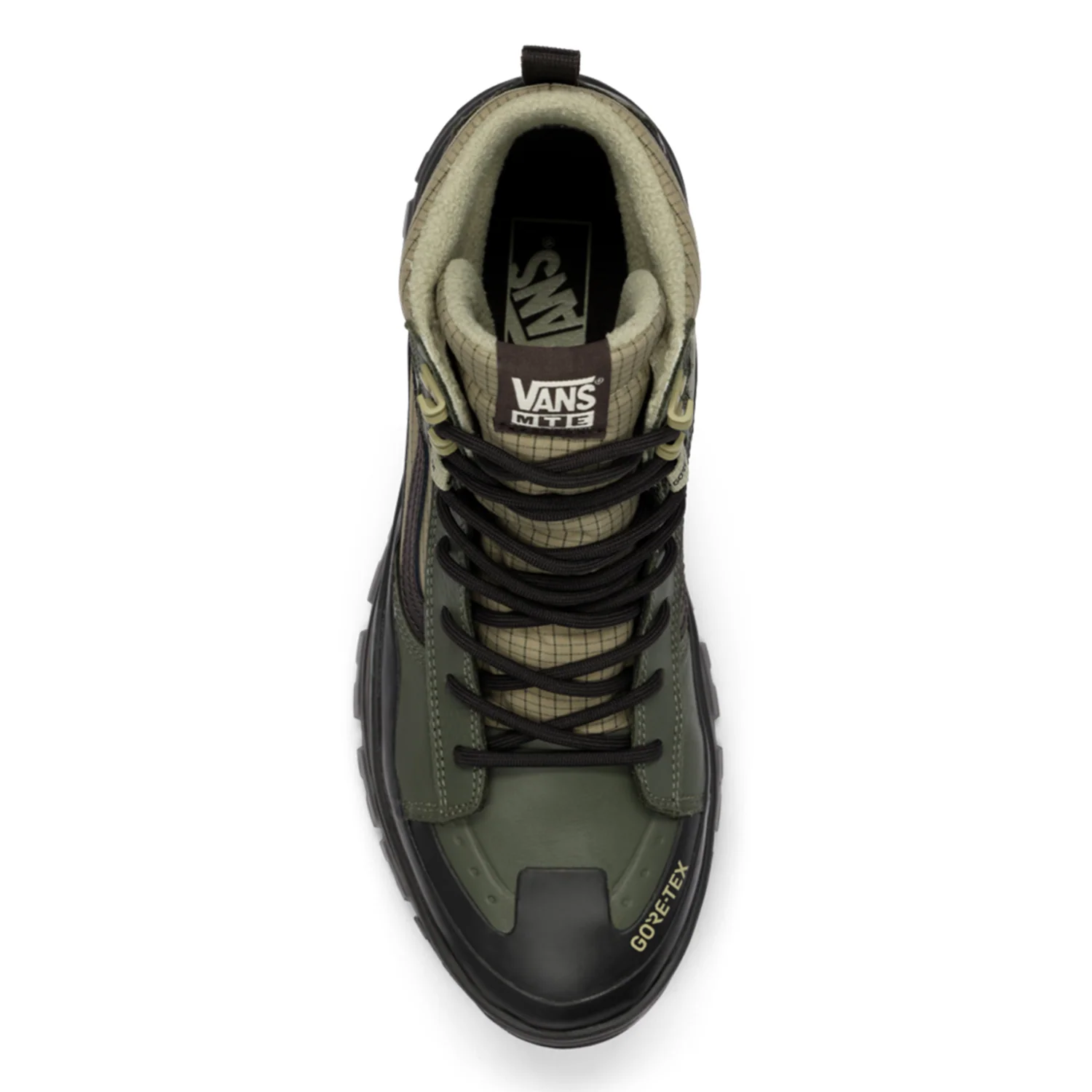 Vans MTE Sk8-Hi Gore-Tex Insulated Shoe Dark Green/Dark Brown - Image 2
