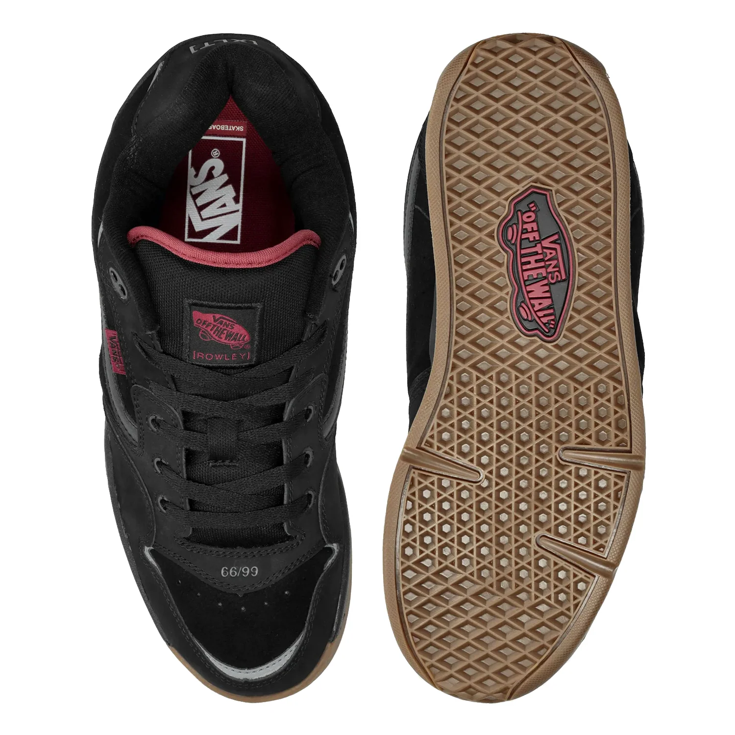 Vans Rowley XLT Shoe Black/CHili Pepper - Image 2