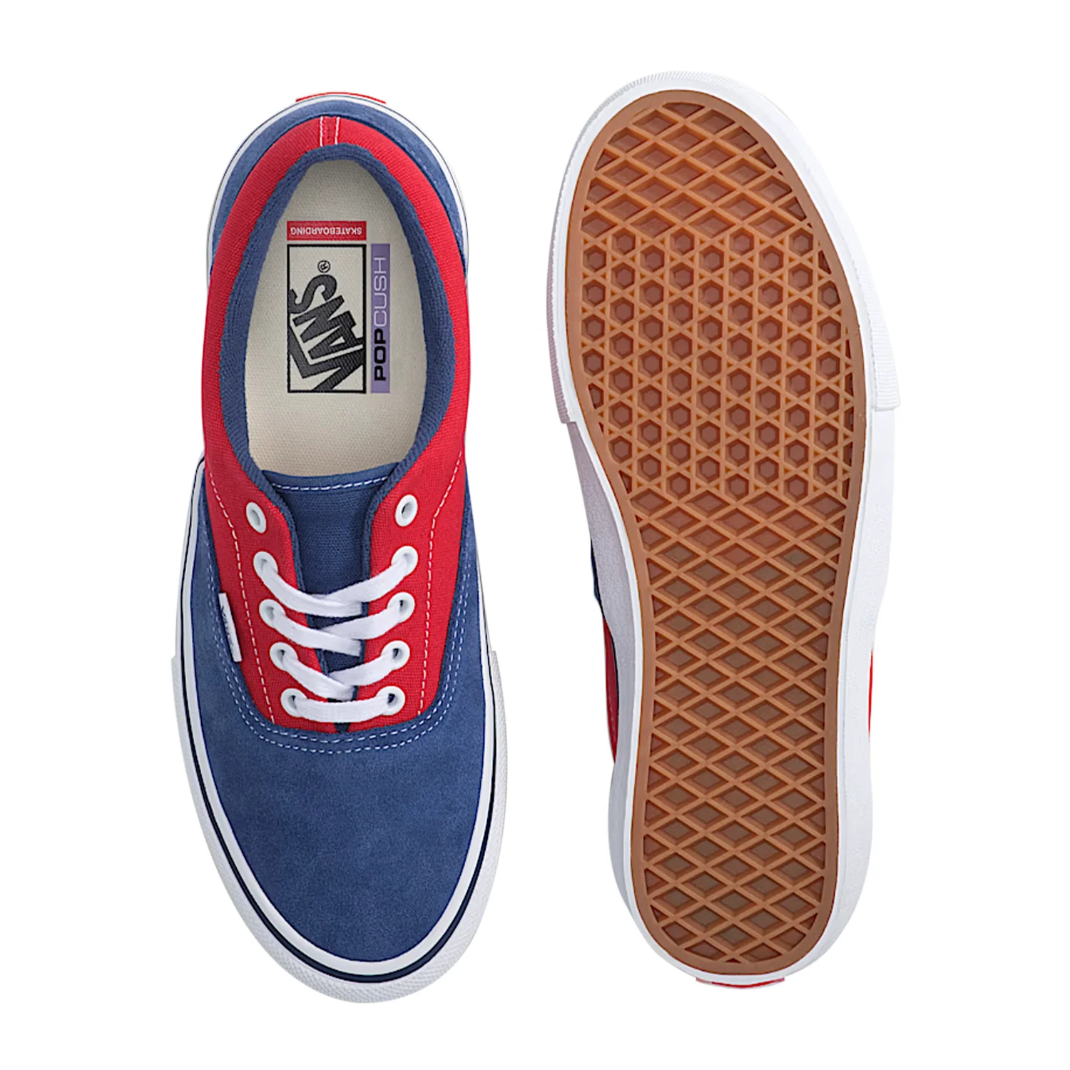 Vans Skate Era Shoe Blue/Red - Image 2