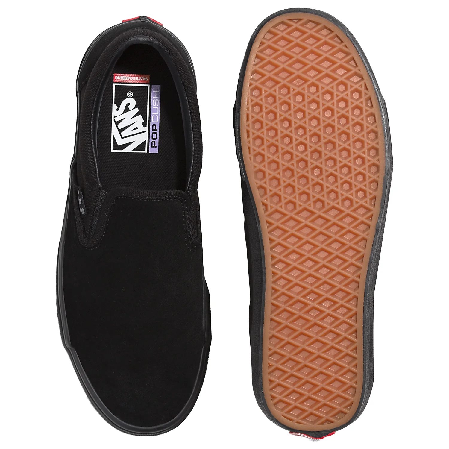 Vans Skate Slip-On Shoe Black/Black - Image 4