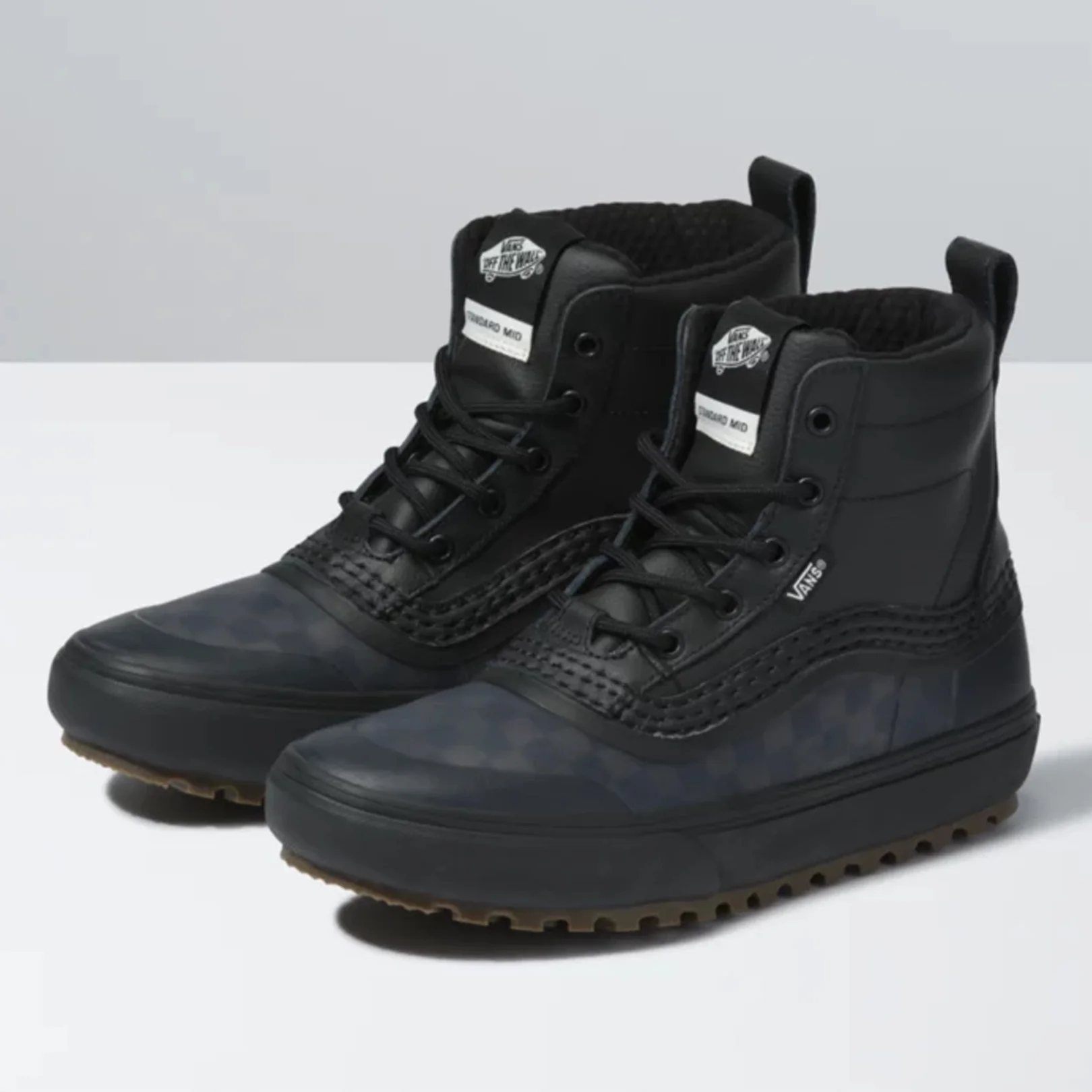 Vans Standard Mid Snow MTE Checkerboard/Black - Image 2