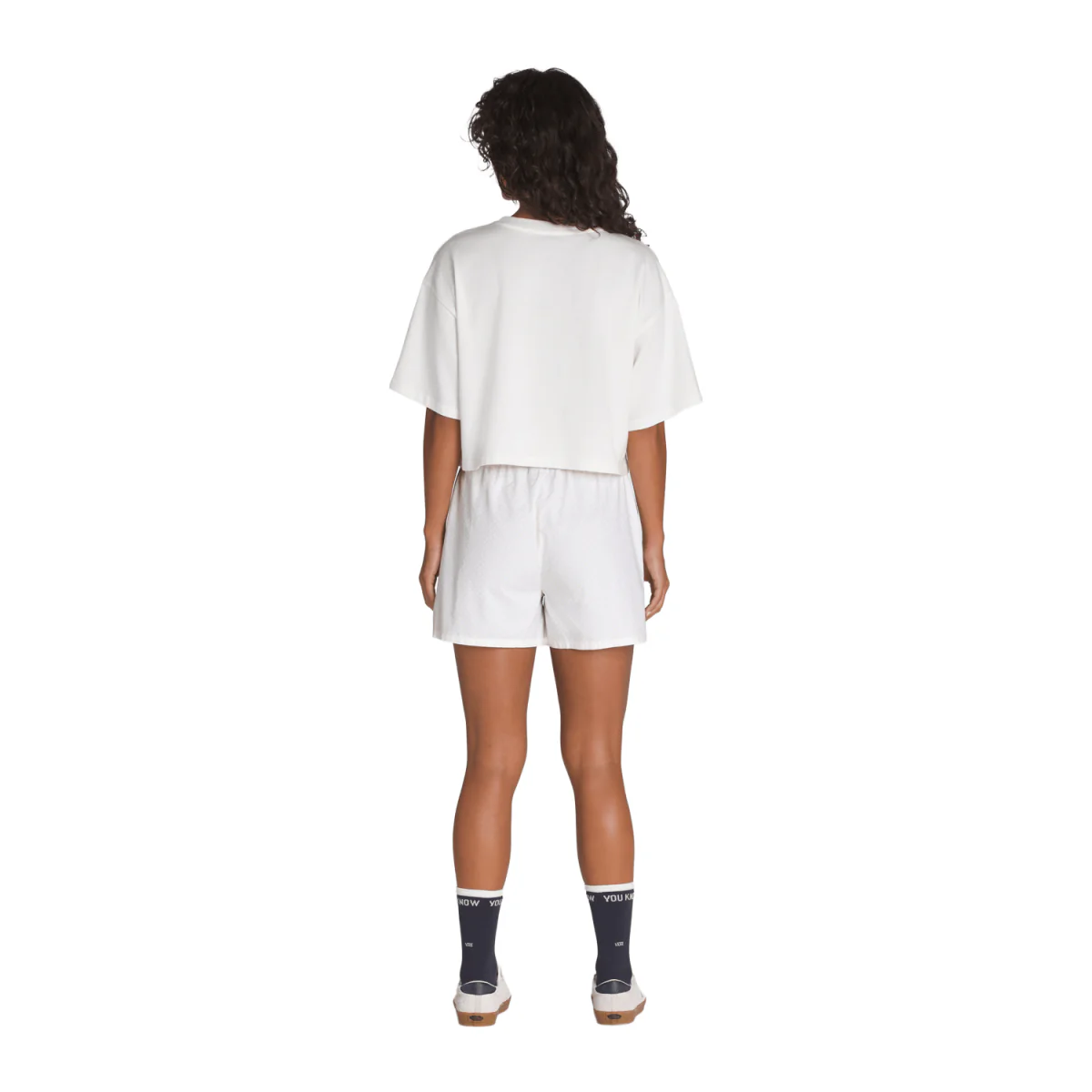 Vans Women's Alicia Boxer Shorts White - Image 2