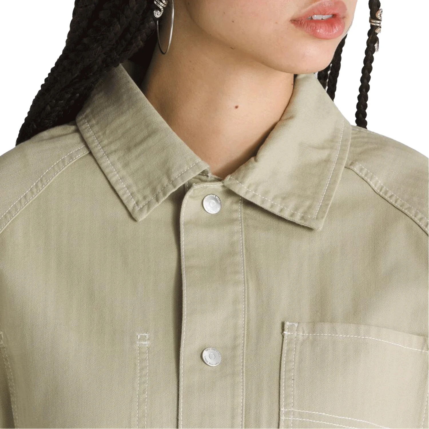 Vans Women's Codey Utility Coat Elm - Image 3