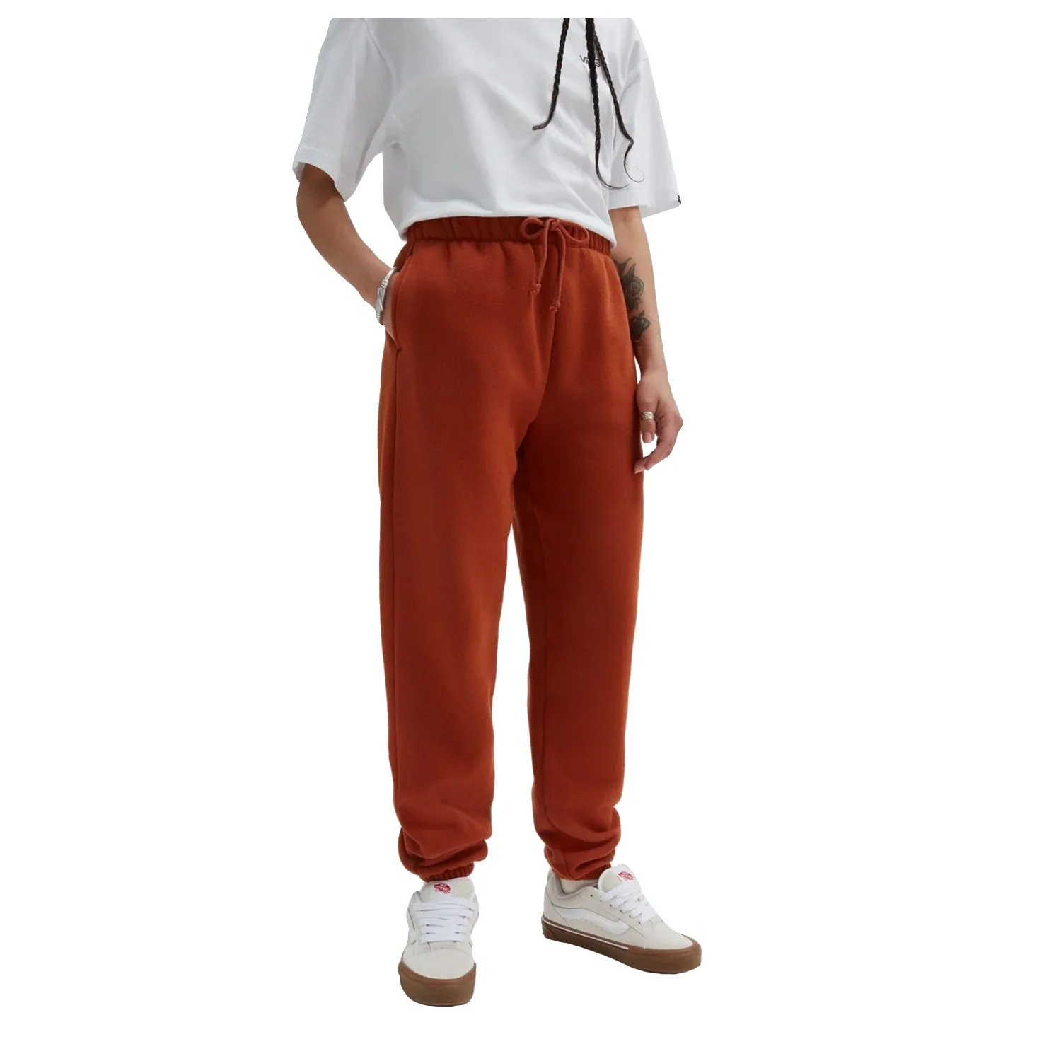 Vans Women's Comfycush Relaxed Sweatpant Ginger Bread - Image 2