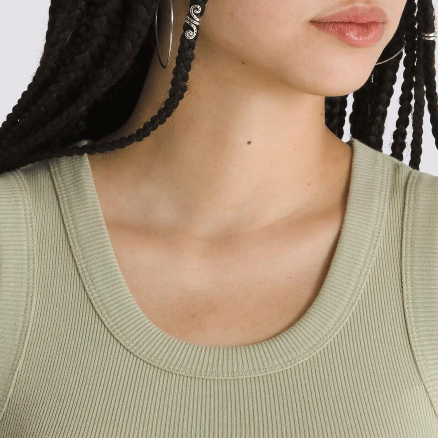 Vans Women's Drew Rib Tank Elm - Image 3