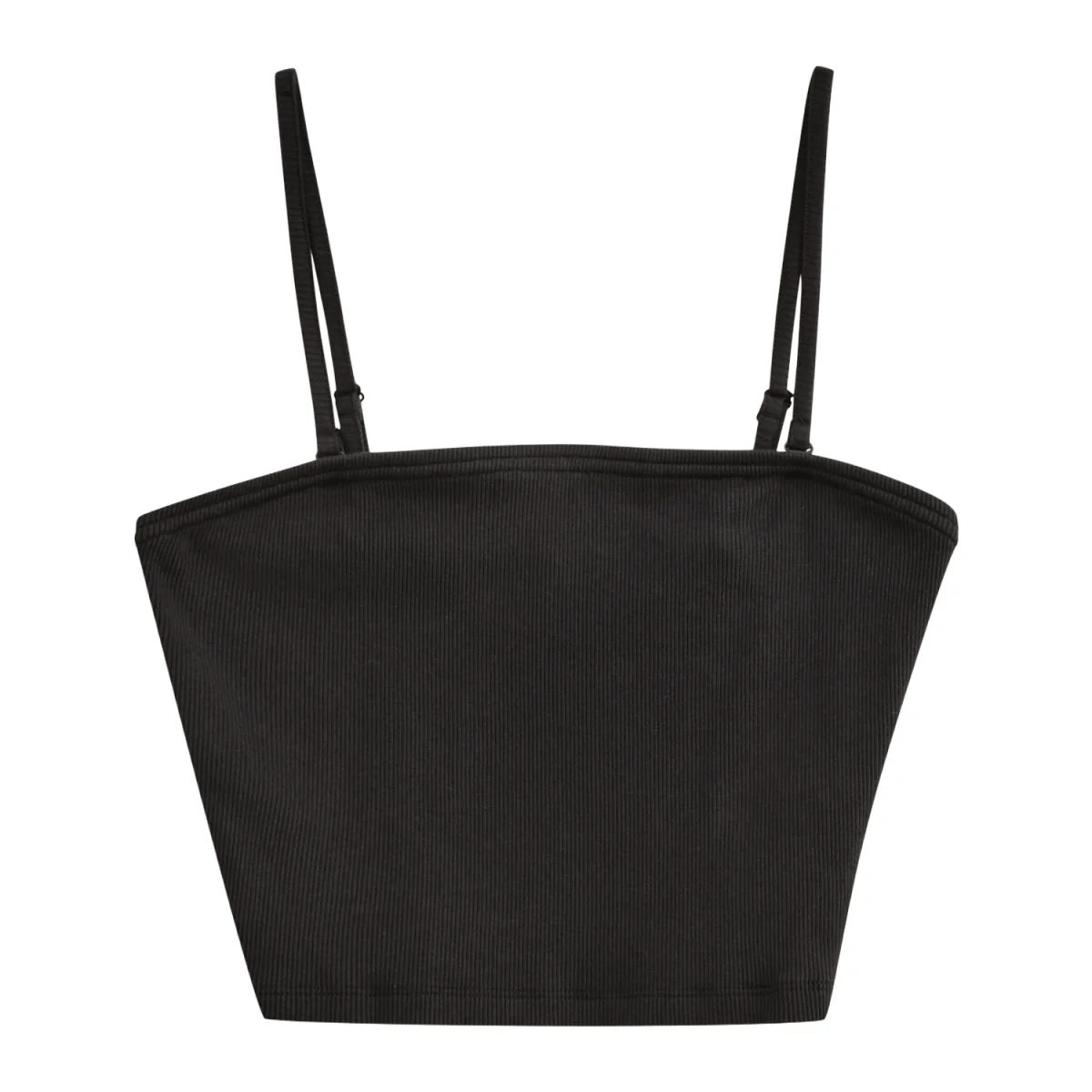 Vans Women's Drew Rib Tube Top Black - Image 3