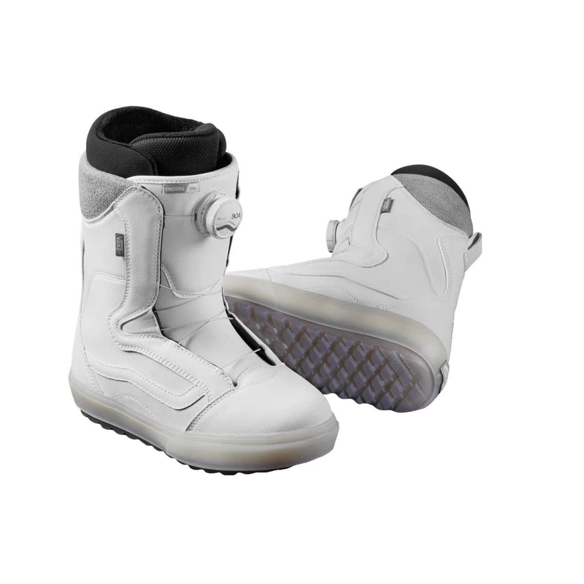 Vans Women's Encore OG Snowboard Boots 2025 White/White - Image 2