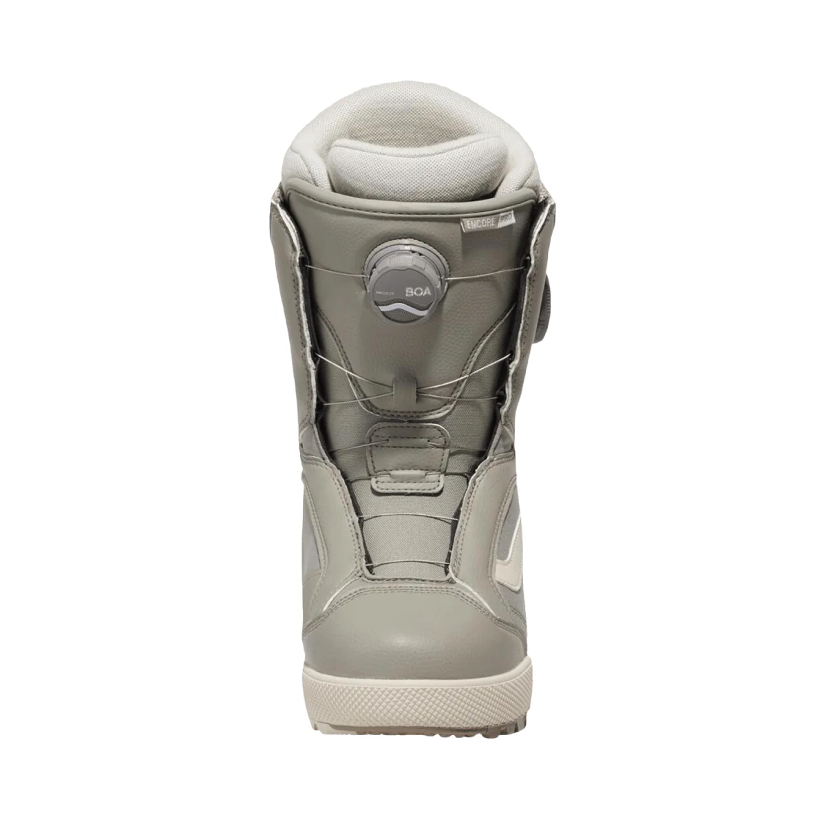 Vans Women's Encore Pro Snowboard Boots 2025 Khaki/White - Image 2