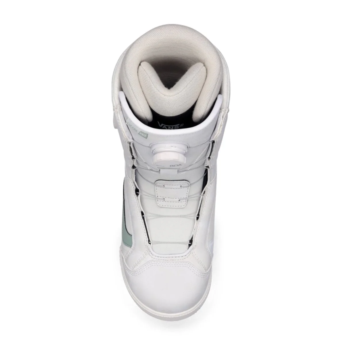 Vans Women's Encore Pro Snowboard Boots 2026 30th Anniversary White/Gray Olive - Image 2