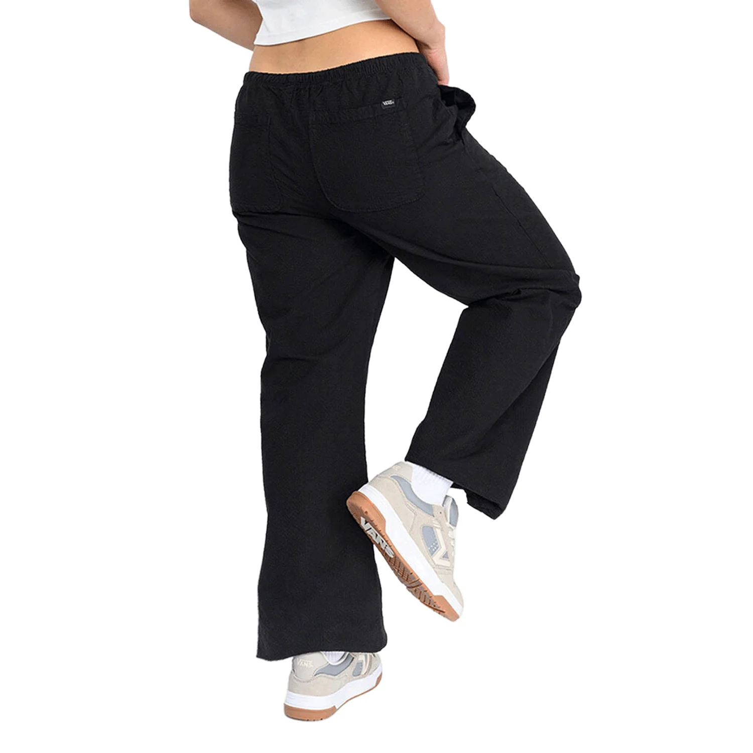 Vans Women's Eunice Elastic Pant Black - Image 2