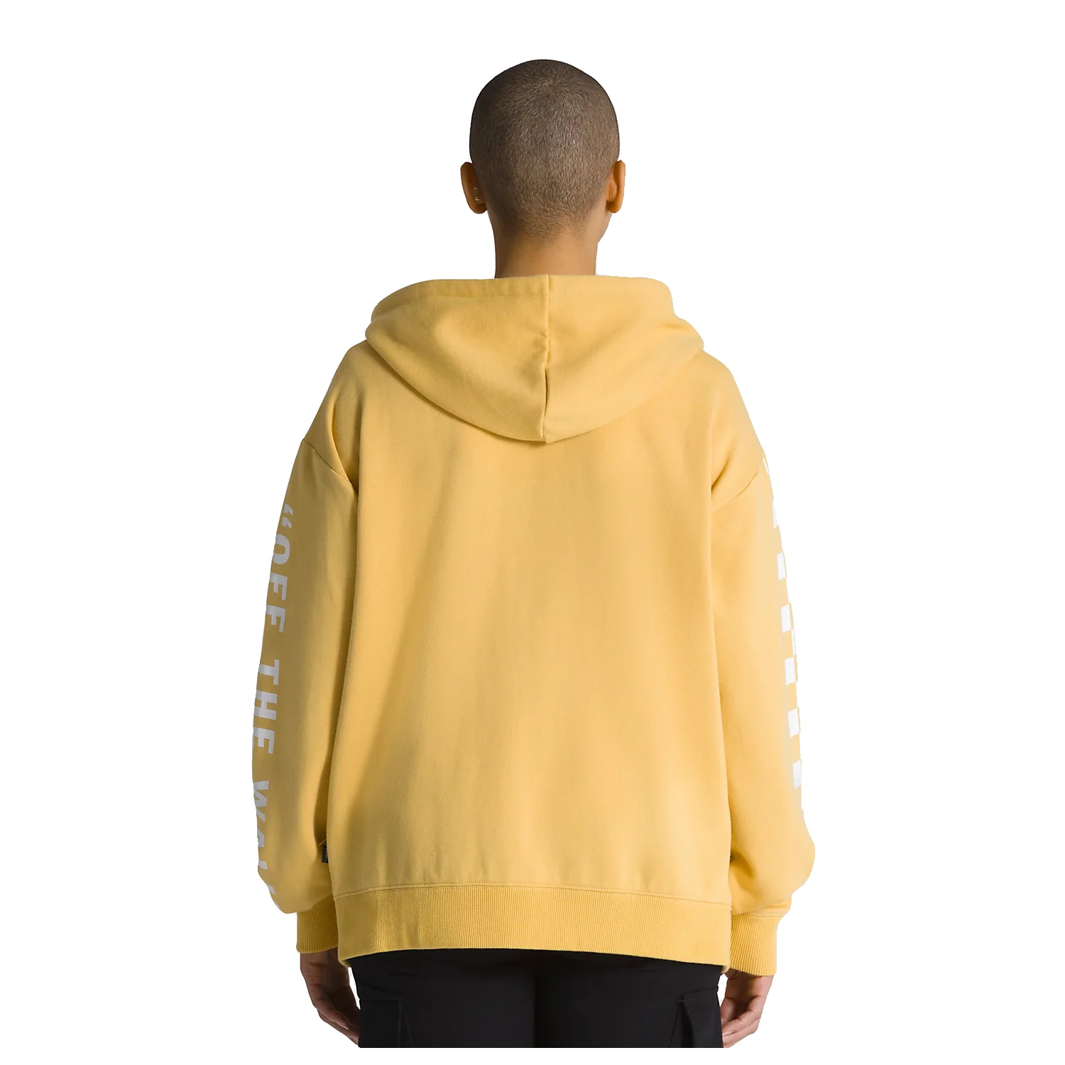 Vans Women's Extra Fun Oversized Hoodie Ochre - Image 2