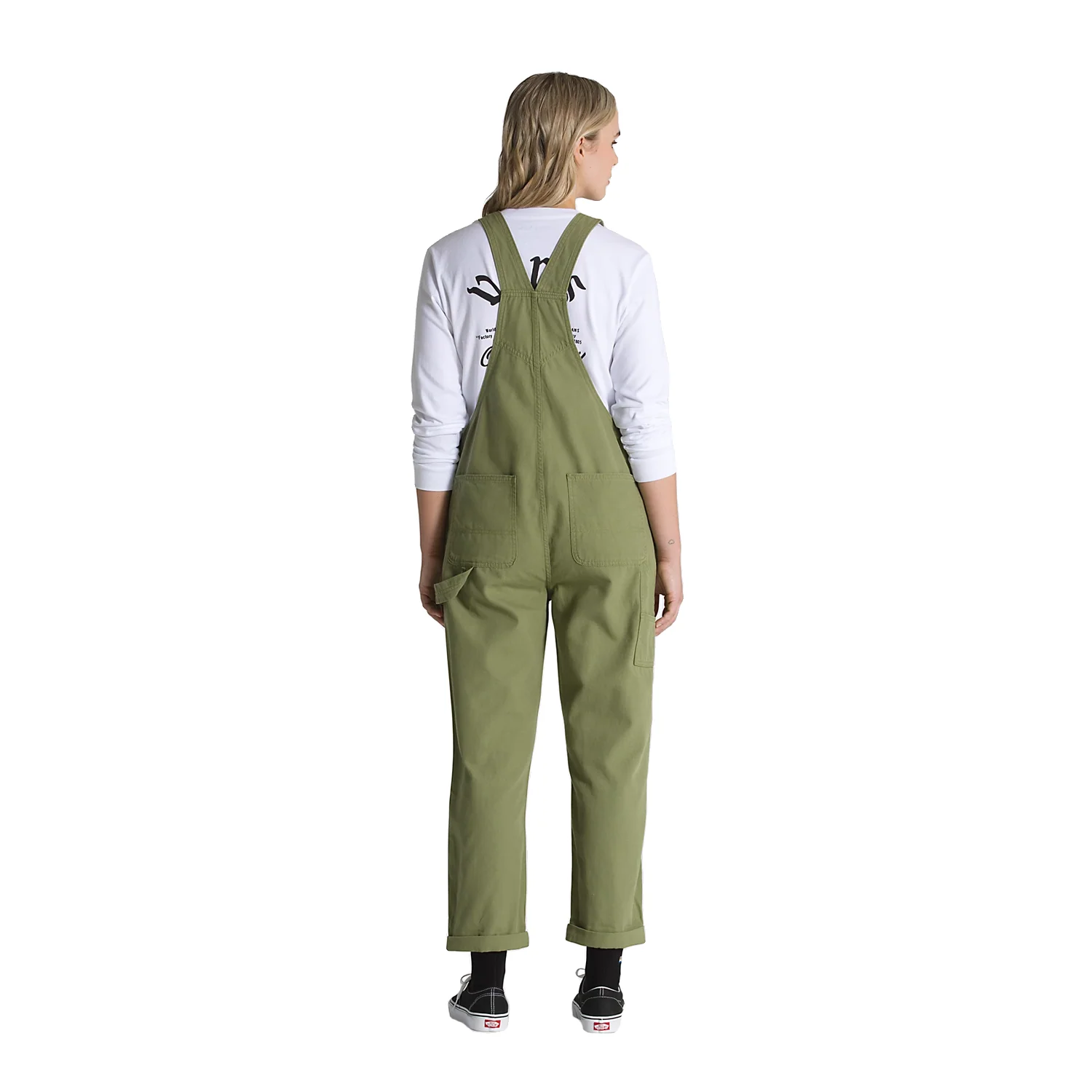 Vans Women's Ground Work Overall Loden Green - Image 2