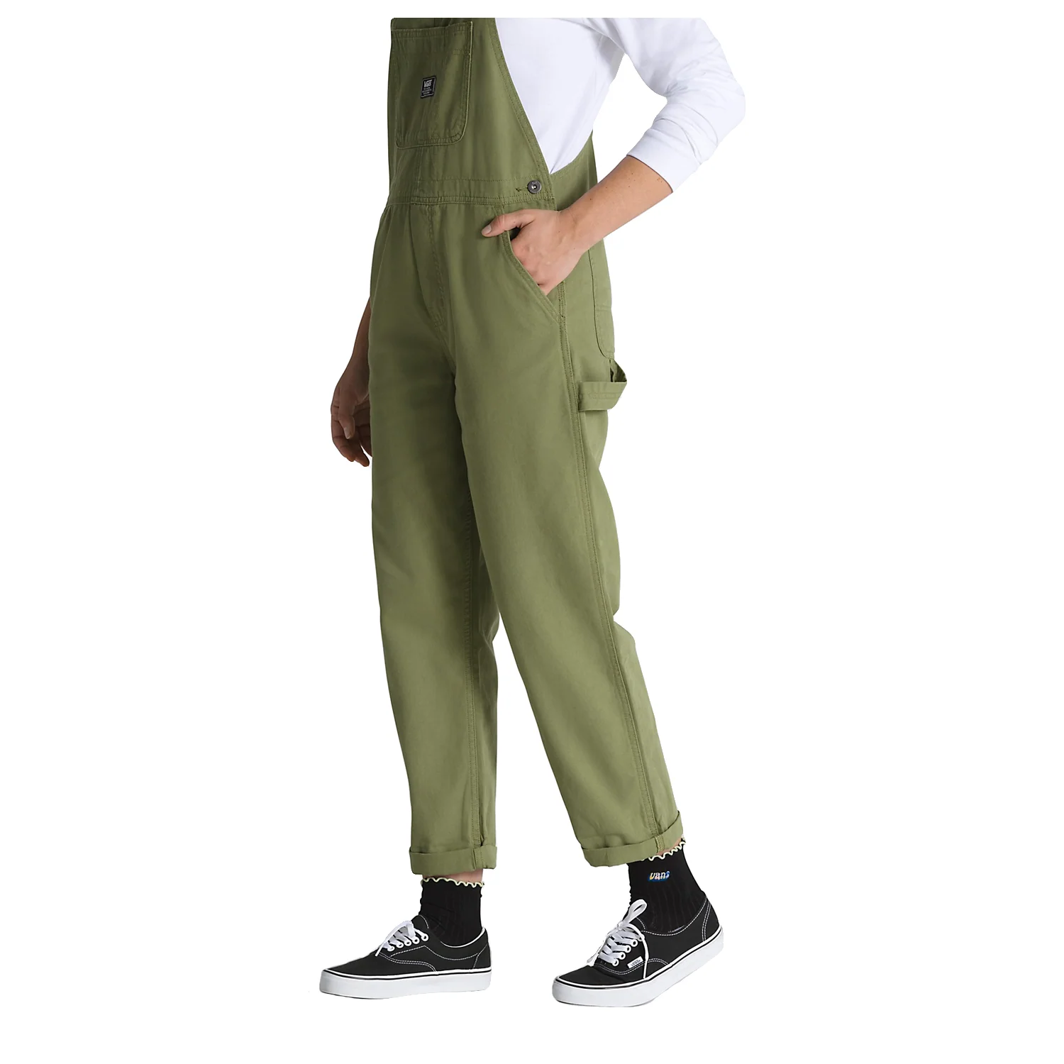 Vans Women's Ground Work Overall Loden Green - Image 3