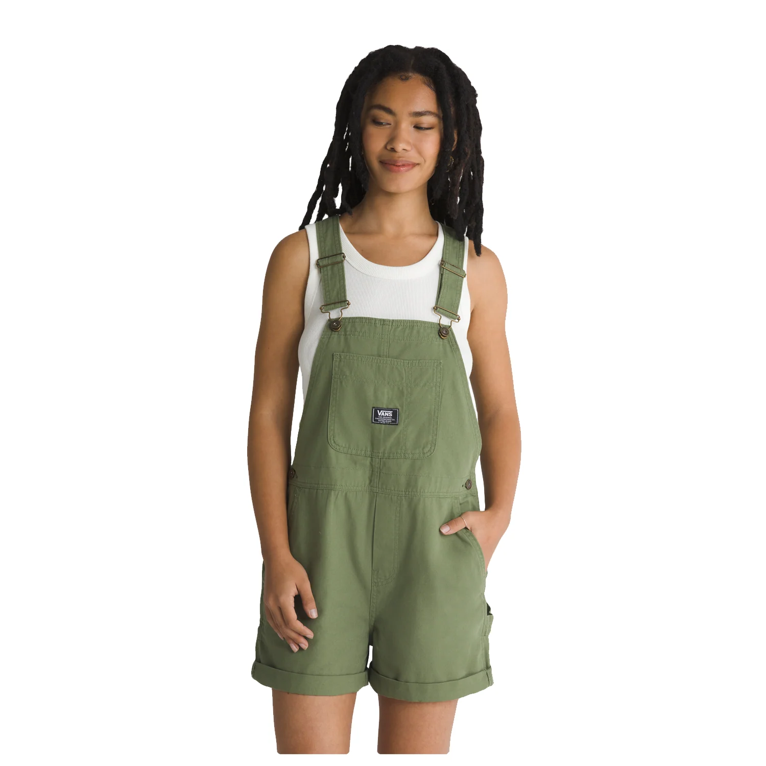 Vans Women's Ground Work Shortall Olivine - Image 2