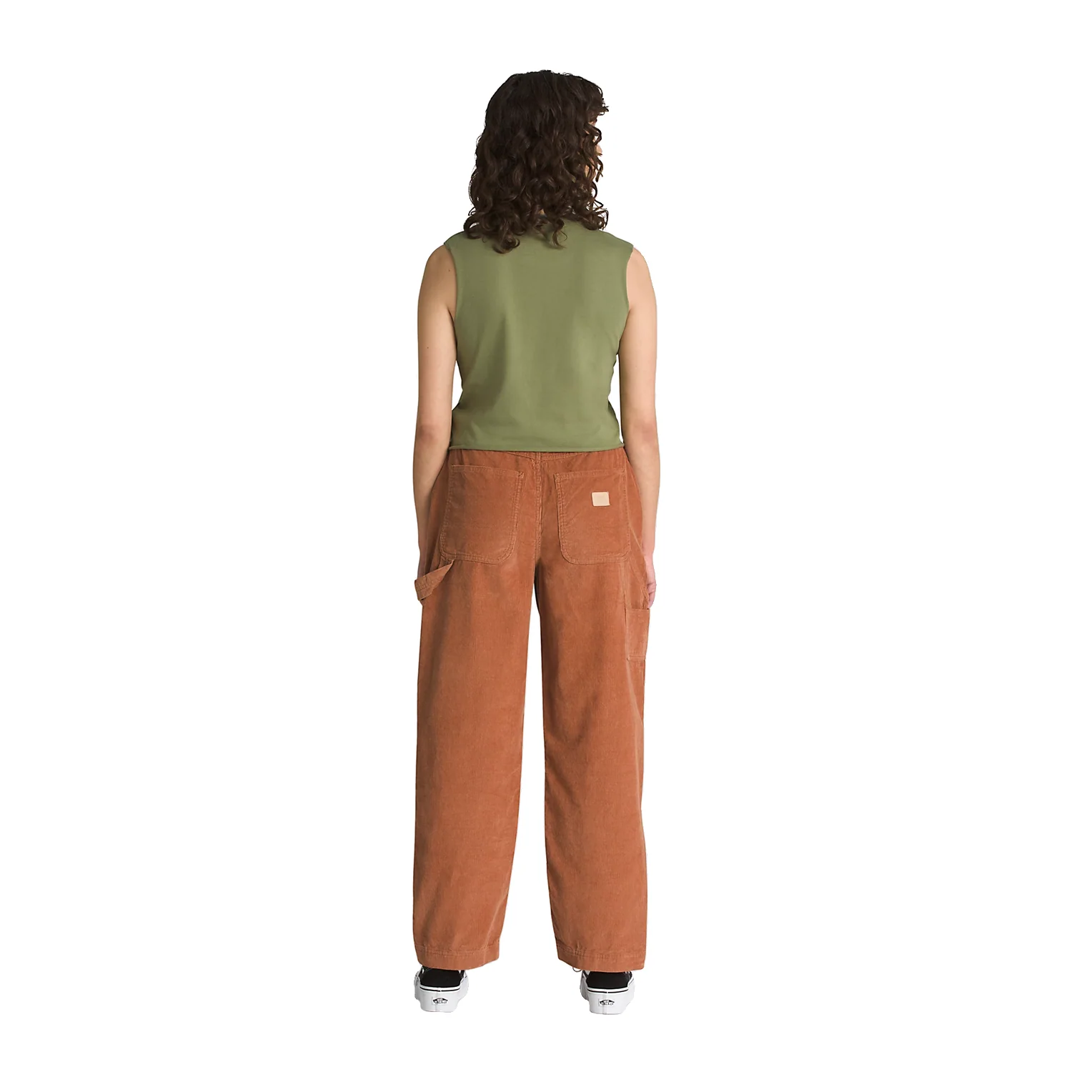 Vans Women's High Road Groundwork Cord Pant Mocha Bisque - Image 2