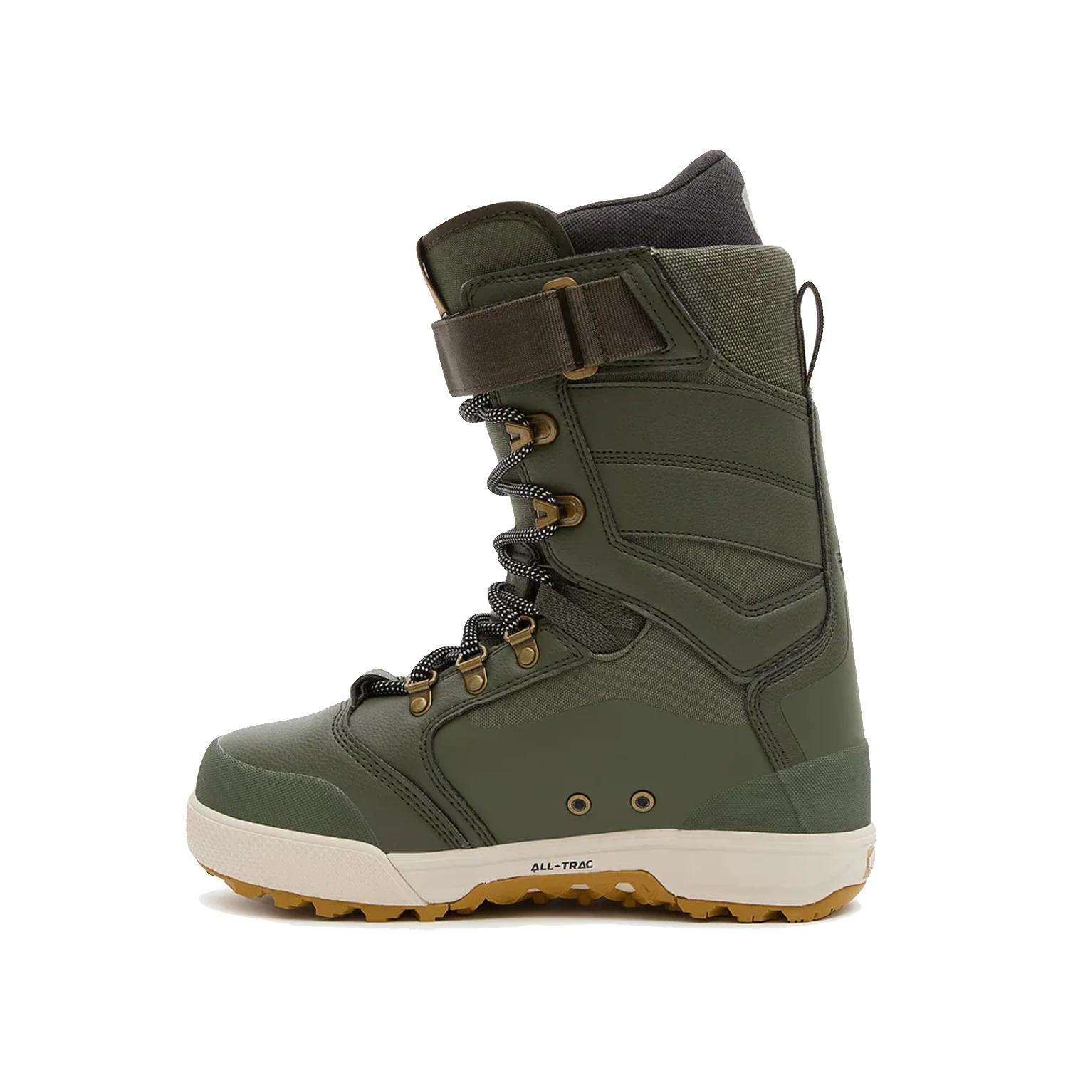 Vans Women's Luna Ventana Pro Snowboard Boots 2024 Olive - Image 4