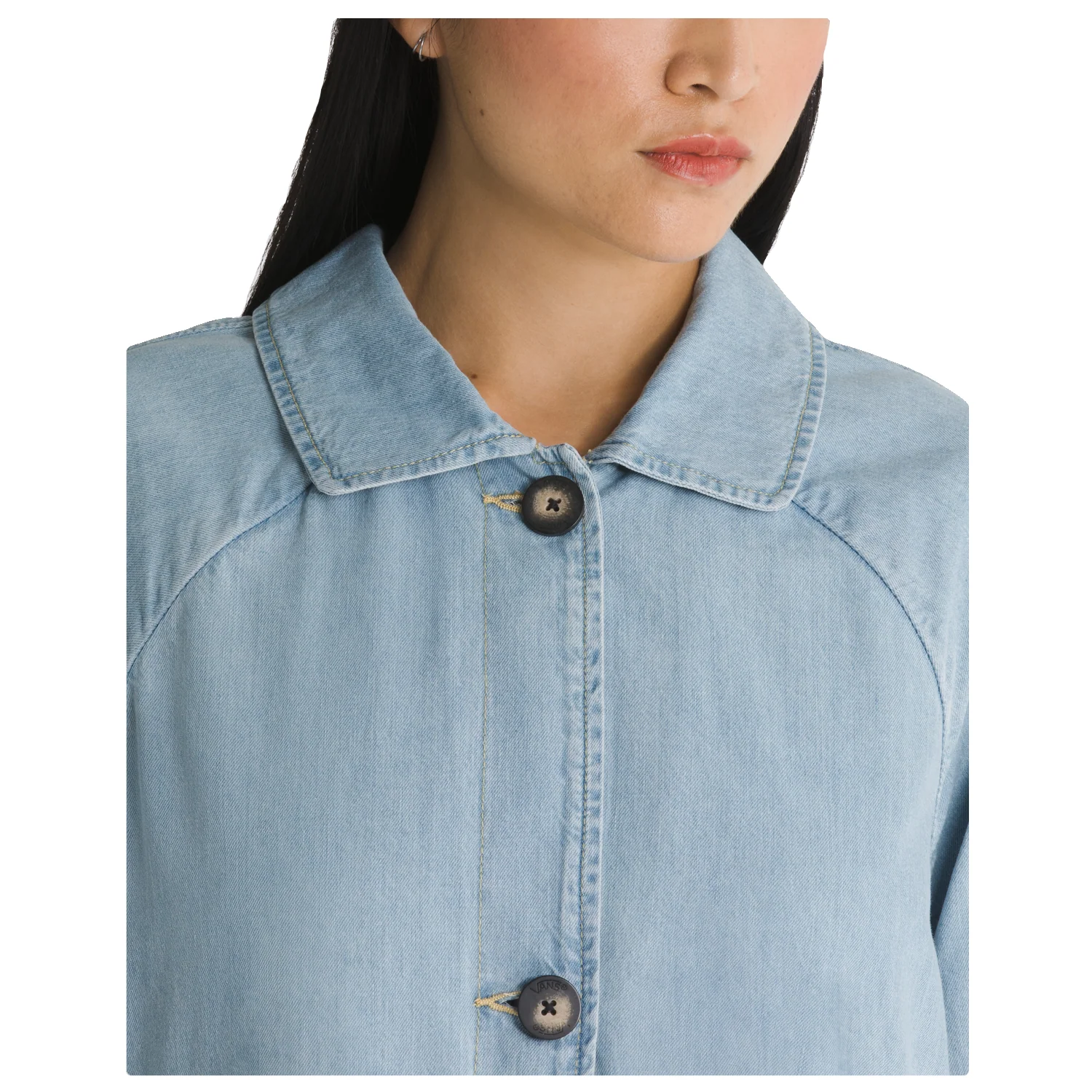 Vans Women's Skate Mac Denim Jacket Light Stonewash - Image 4