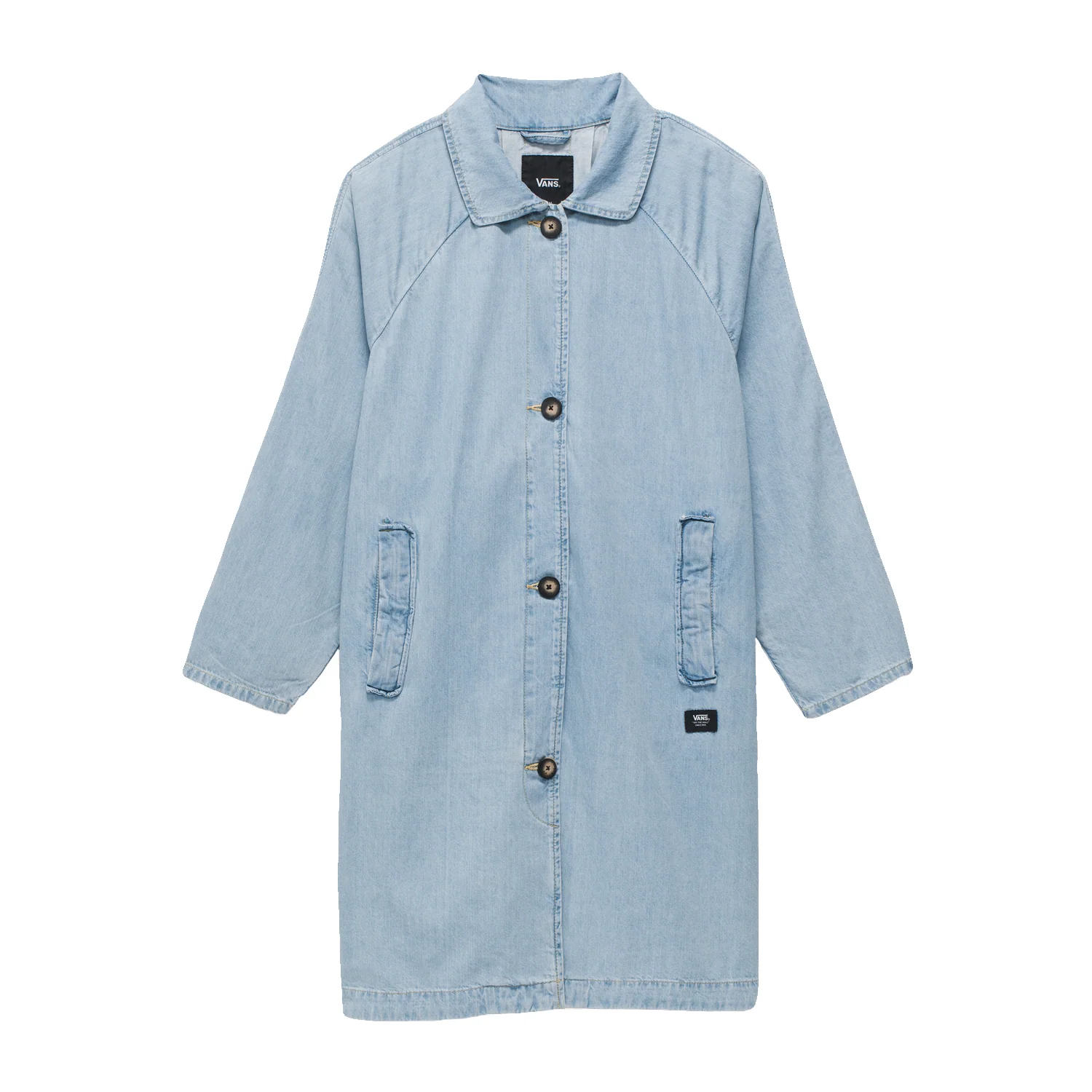 Vans Women's Skate Mac Denim Jacket Light Stonewash - Image 5
