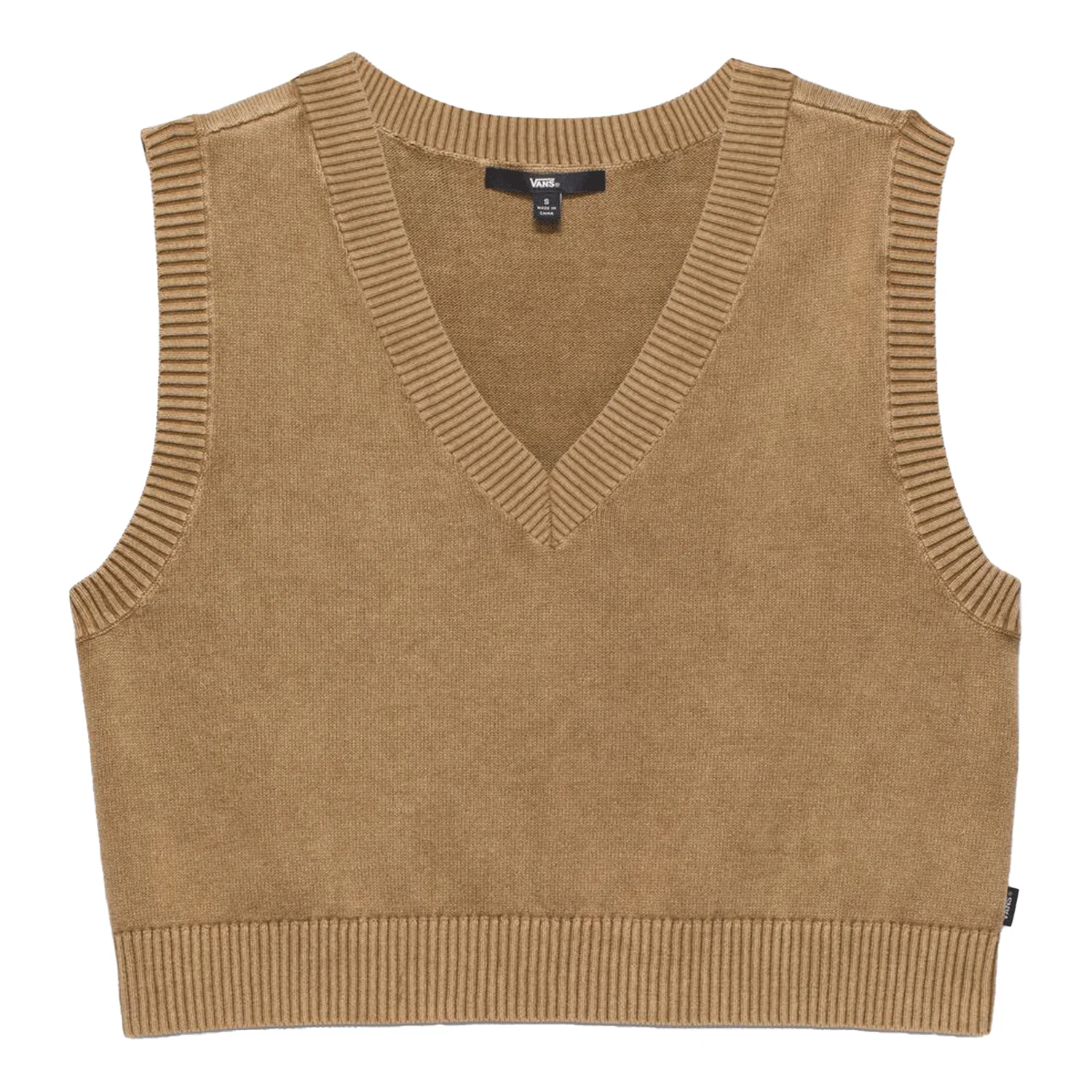 Vans Women's Syd Sweater Vest Dirt - Image 3