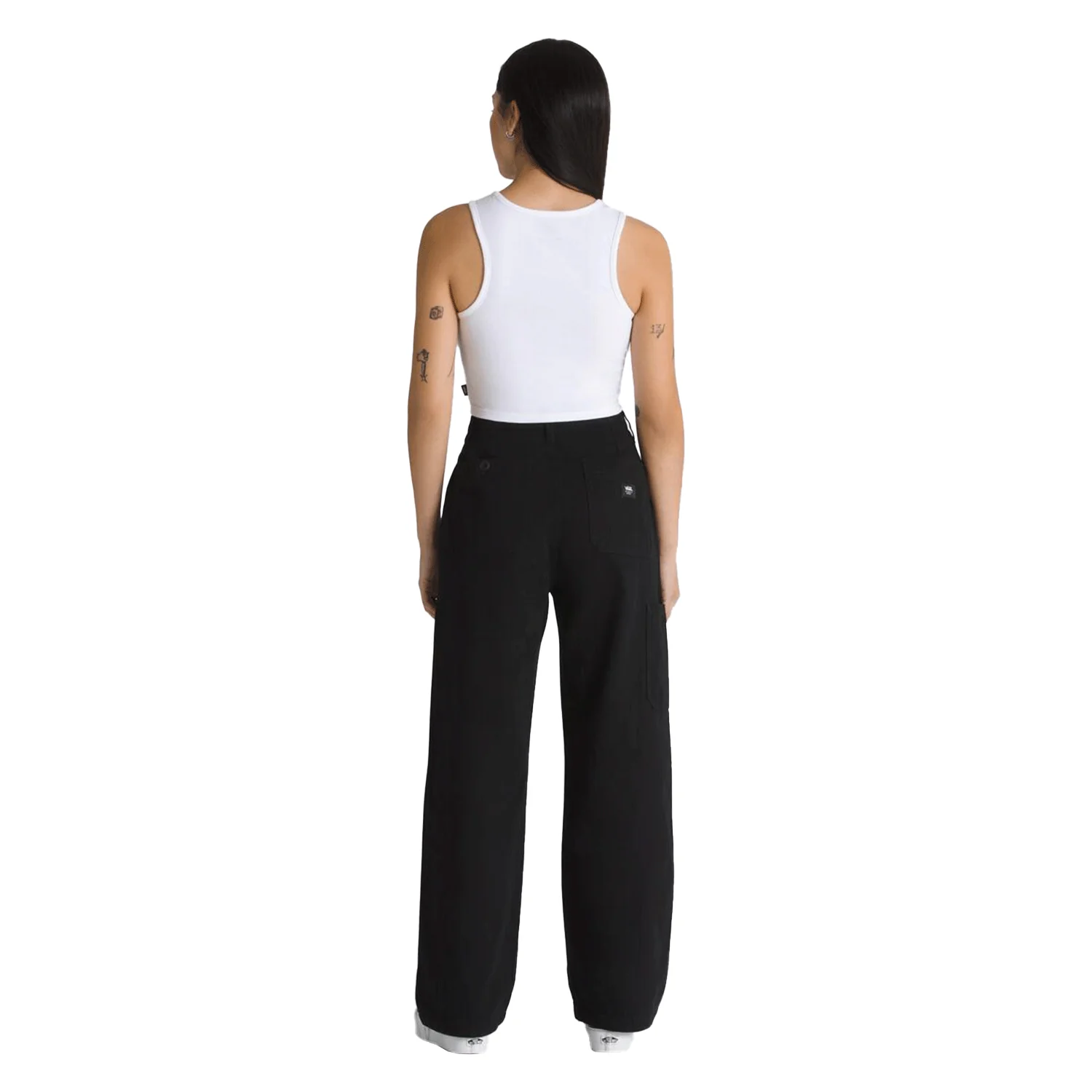 Vans Women's Union Relaxed Carpenter Pant Black - Image 2