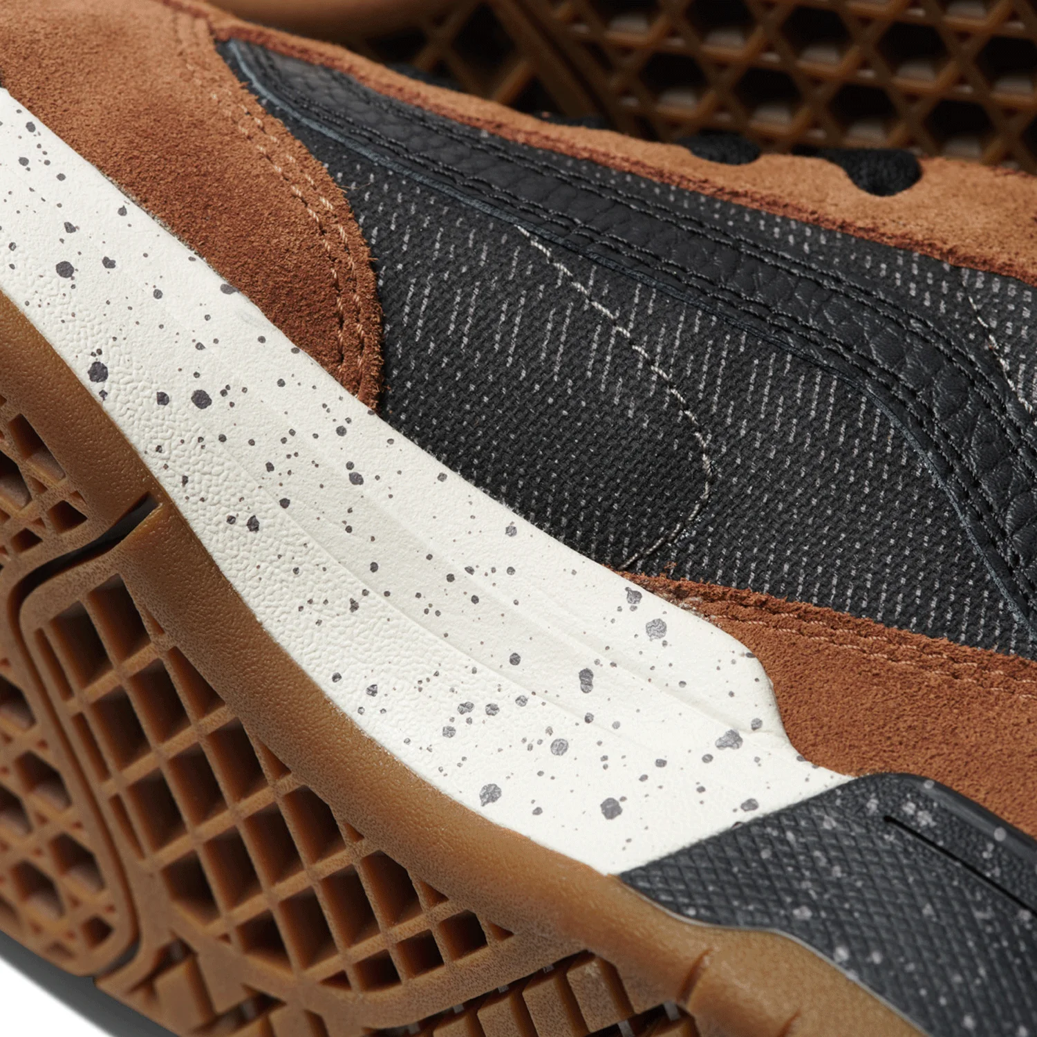 Vans Zahba Shoe Brown/Multi - Image 3