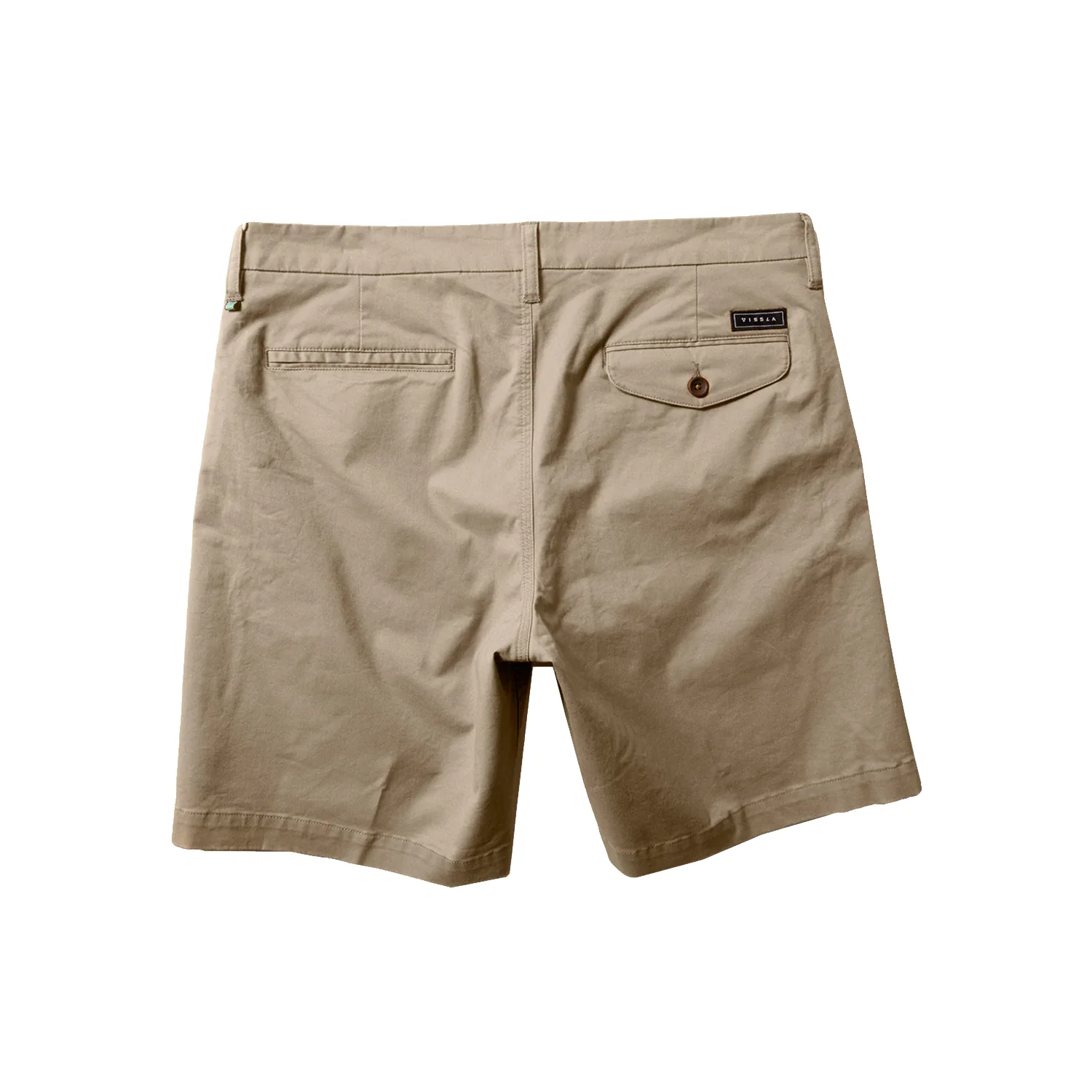 Vissla Men's No See Ums Eco 18" Elastic Walkshort Khaki - Image 2