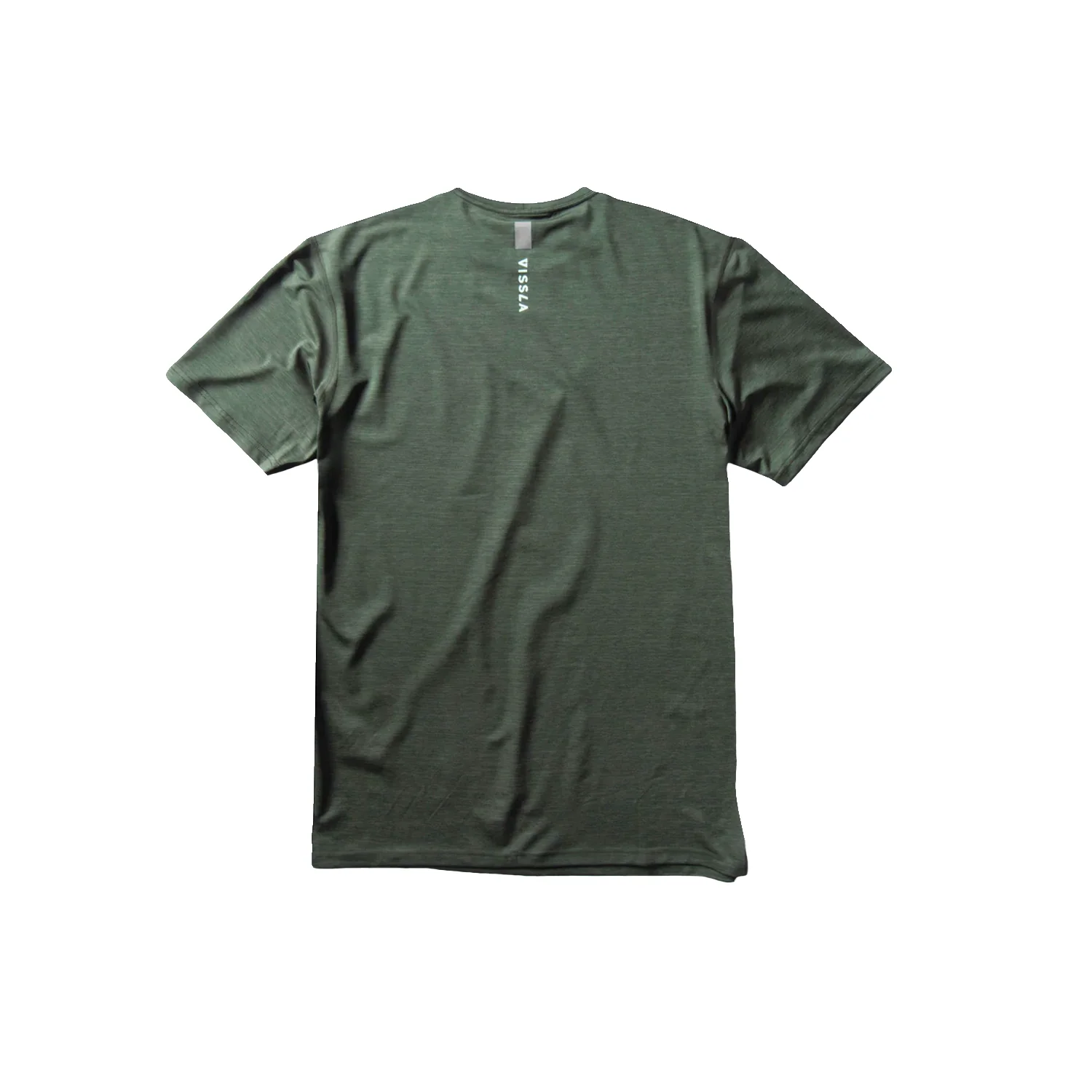 Vissla Men's Twisted Eco S/S Lycra T Shirt Military Heather - Image 2