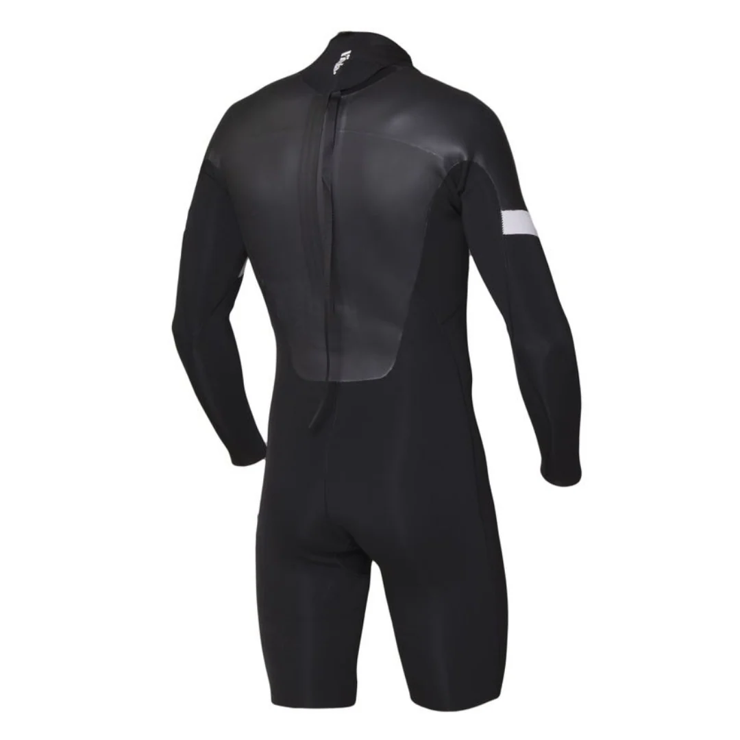 Vissla Seven Seas Raditude 2/2mm Long Sleeve Spring Wetsuit Black Smoothie - Image 2