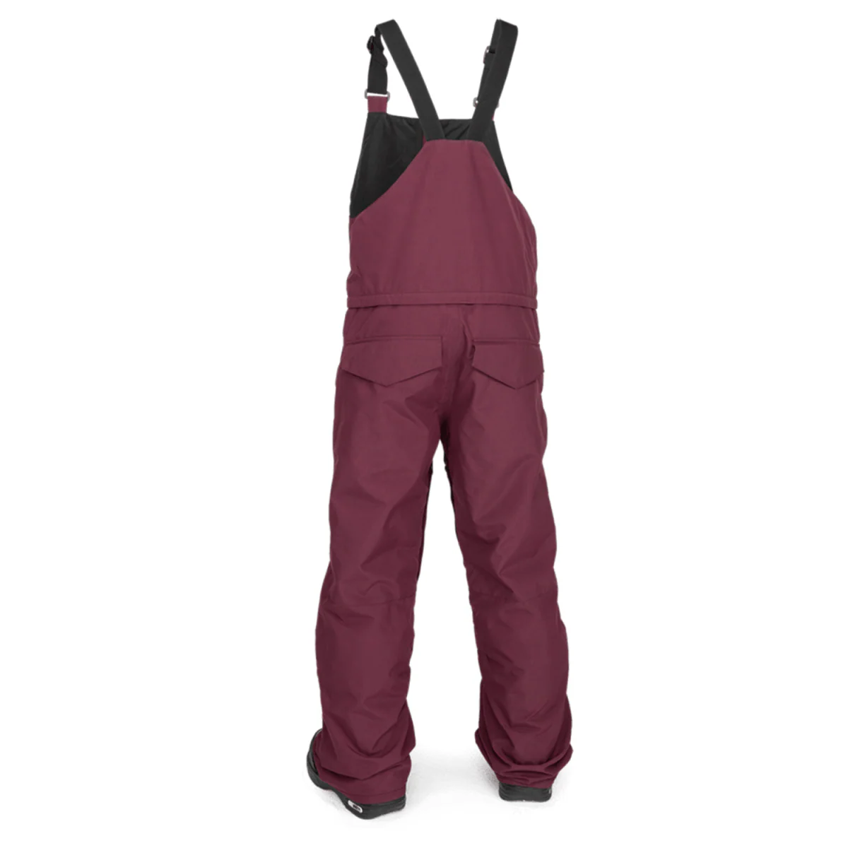 Volcom Kids Barkley Insulated Bib Overall 2025 Burgundy - Image 2