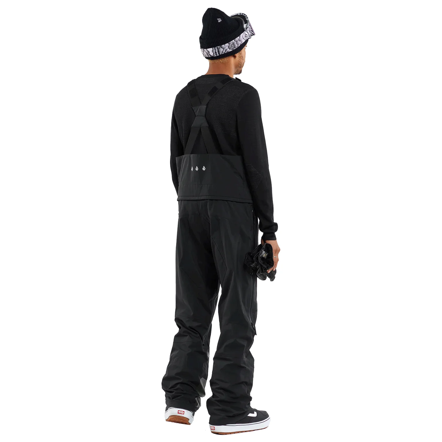 Volcom Men's 3L Gore-tex Overhauler Bib Pant 2024 Black - Image 4