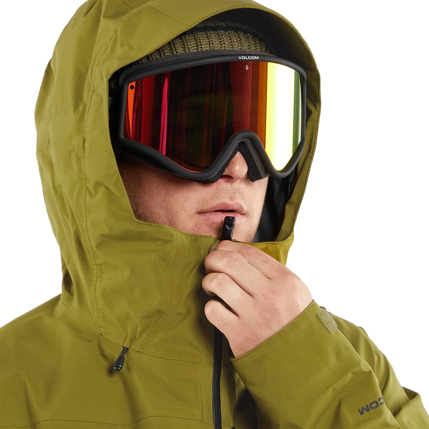 Volcom Men's Arthur Gore-tex Proshell Jacket 2024 Moss - Image 4