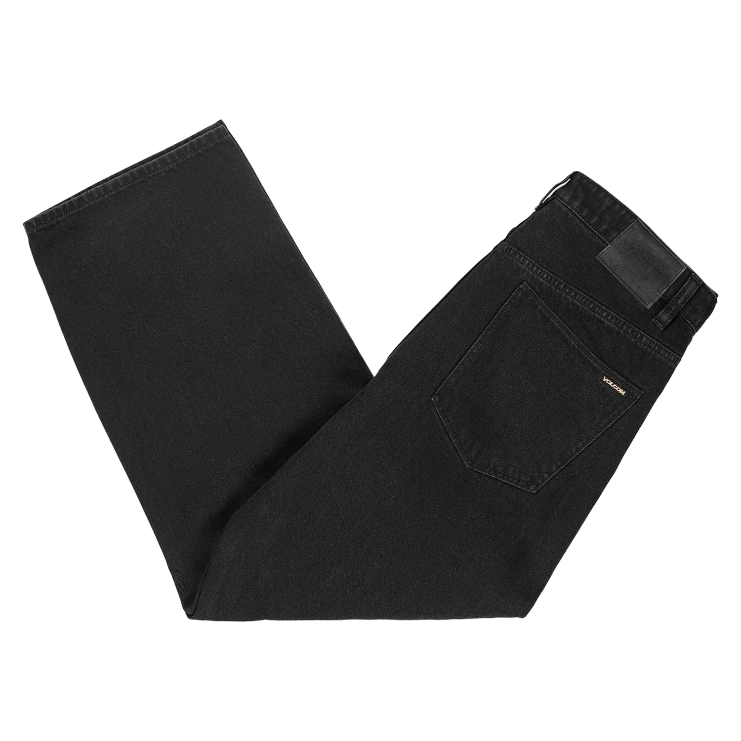 Volcom Men's Billow Denim Jeans Black - Image 3