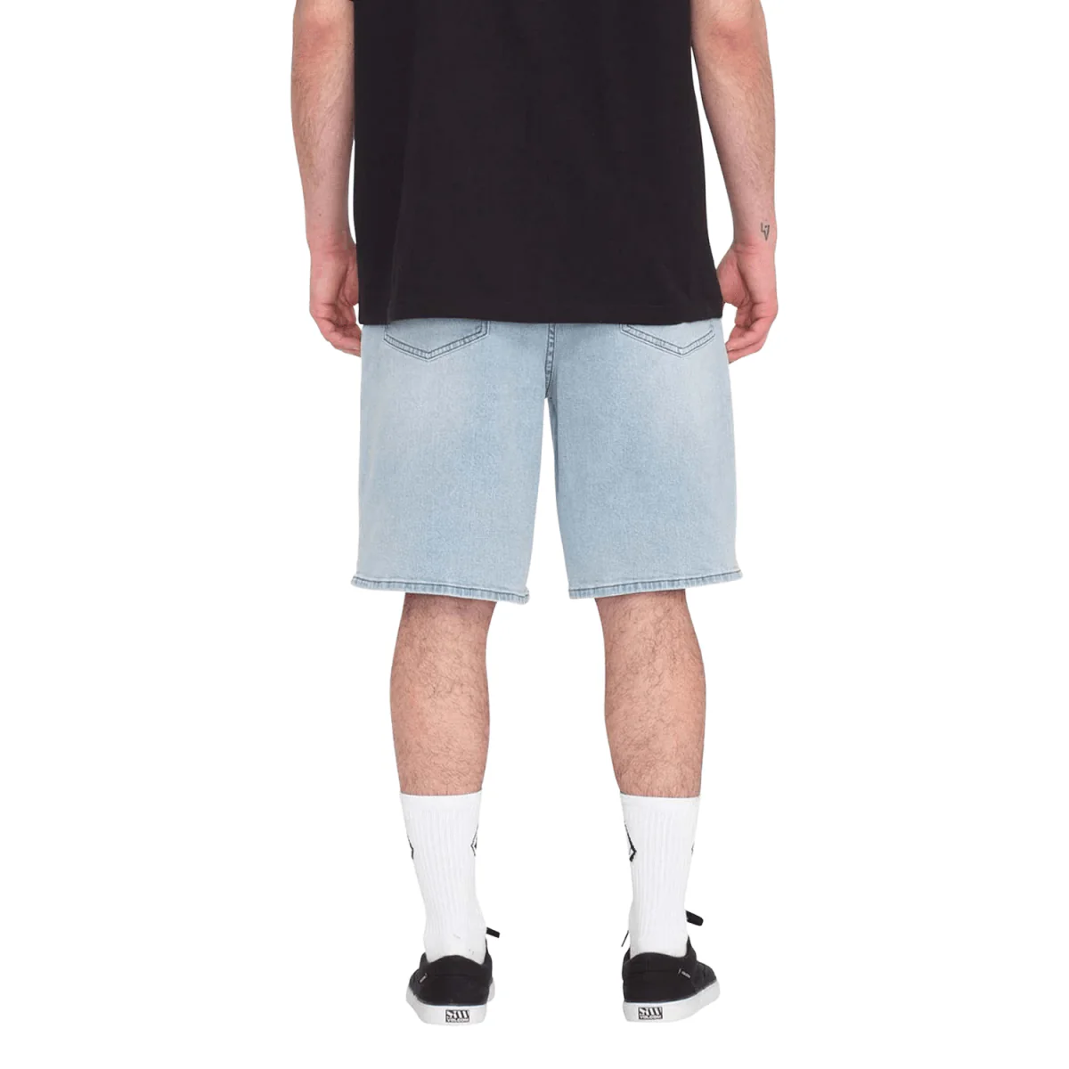 Volcom Men's Billow Denim Short Desert Dirt Indigo - Image 2