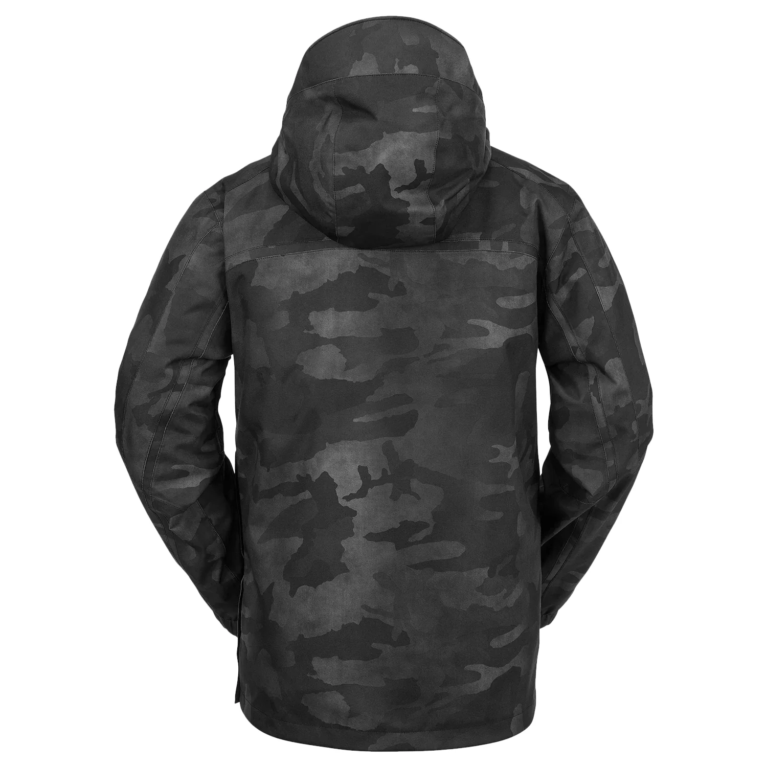Volcom Men's Brighton Pullover Jacket 2024 Black Camo - Image 2