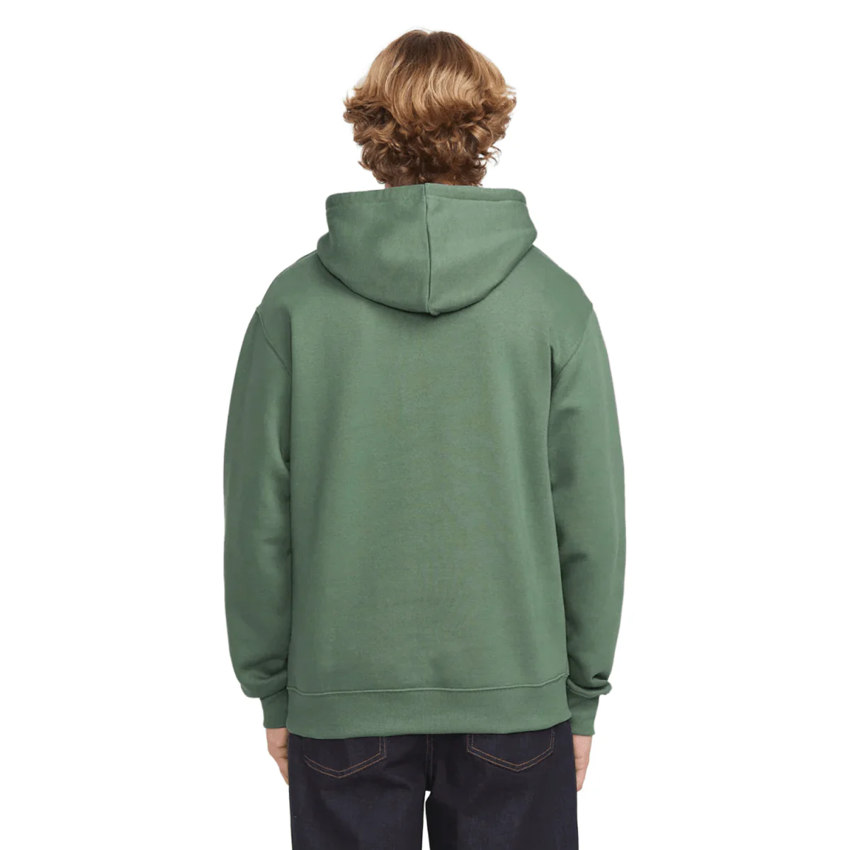 Volcom Men's Calmstone P/O Fleece Light Olive - Image 2