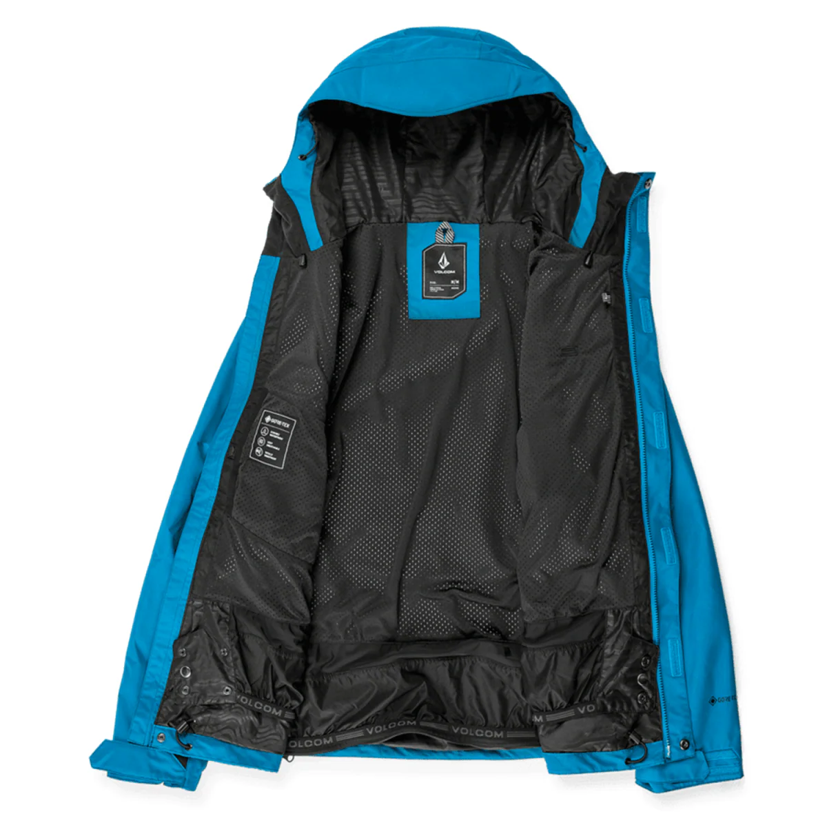 Volcom Men's Dua Gore-tex Jacket 2025 Light Blue - Image 3