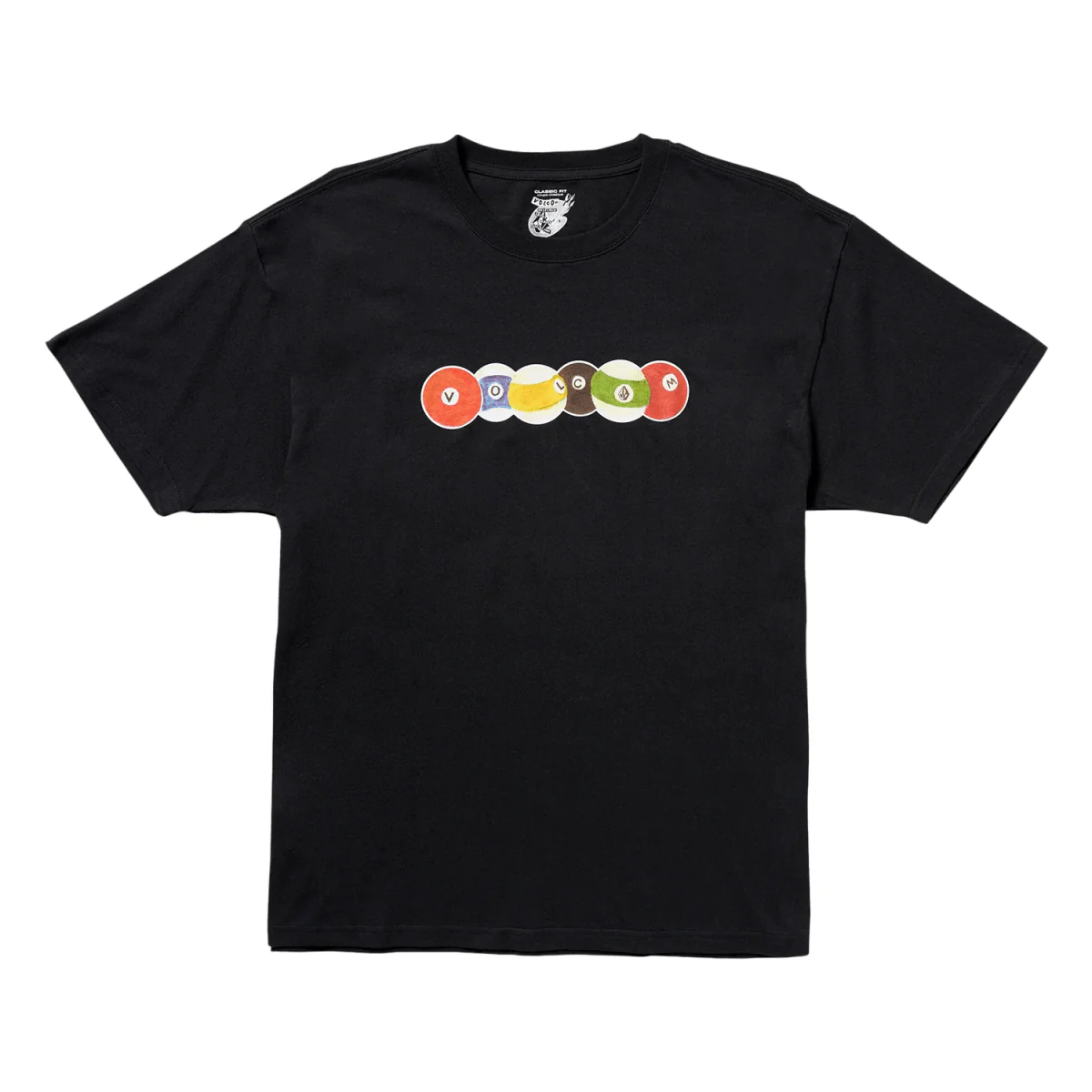 Volcom Men's FA Seth Conboy Rack EM S/S T-Shirt Black - Image 3