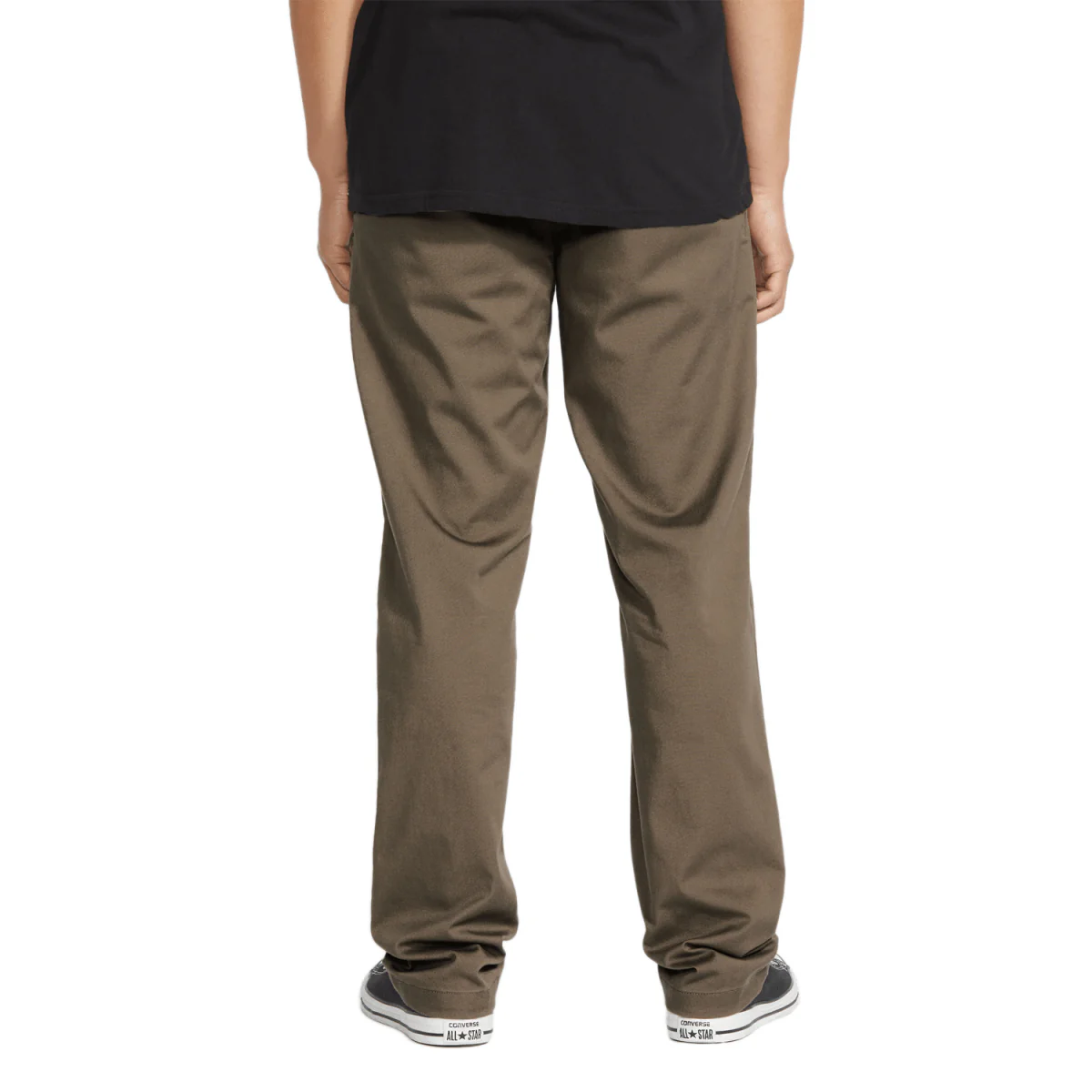 Volcom Men's Frickin Modern Stretch Pant Mushroom - Image 2