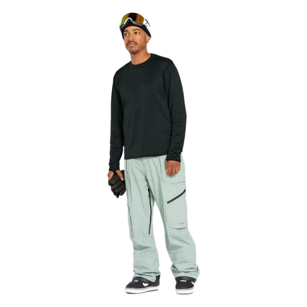 Volcom Men's Gridlock Crew 2025 Black - Image 2