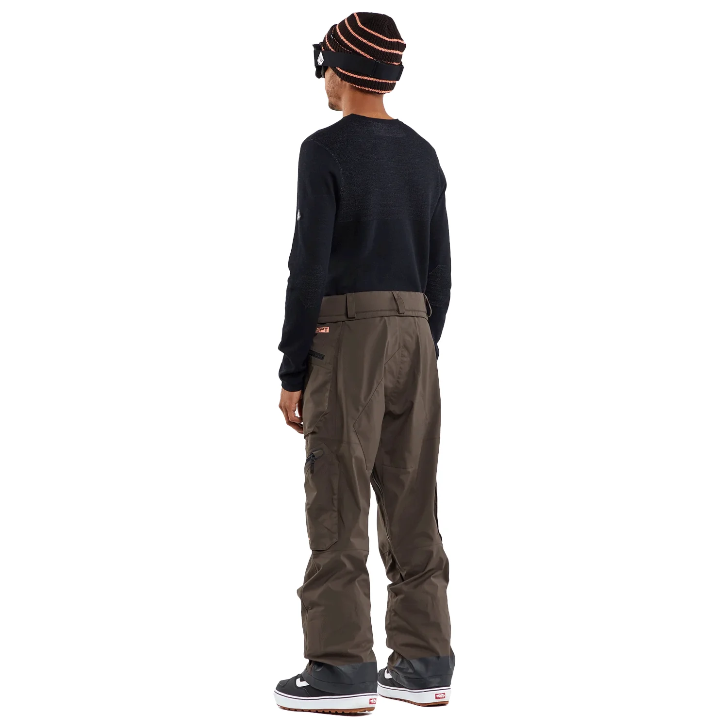 Volcom Men's Guch Stretch Gore-tex Pant 2024 Brown - Image 2